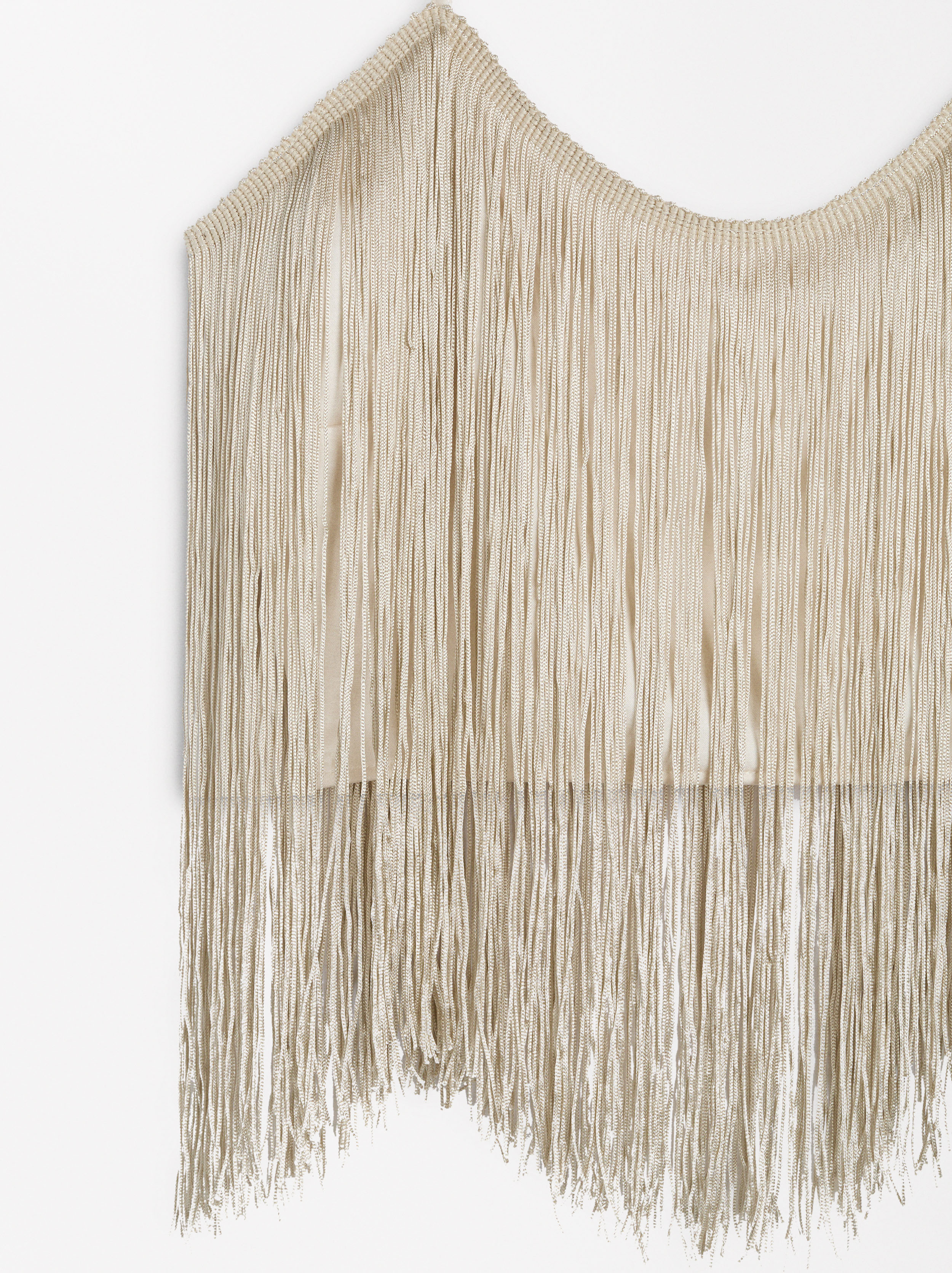 Short top with fringes image number 6.0