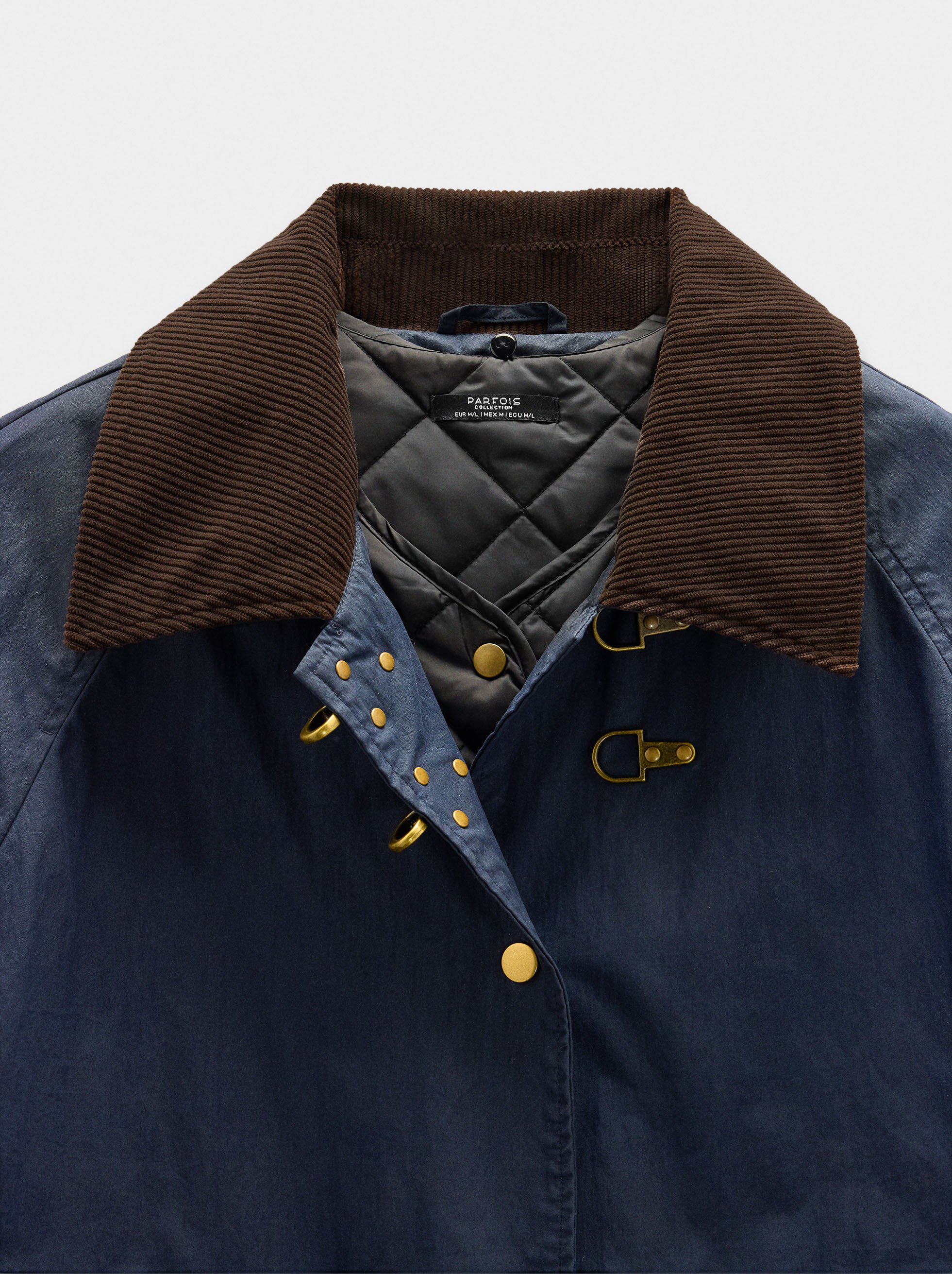 Cotton jacket with vest image number 7.0