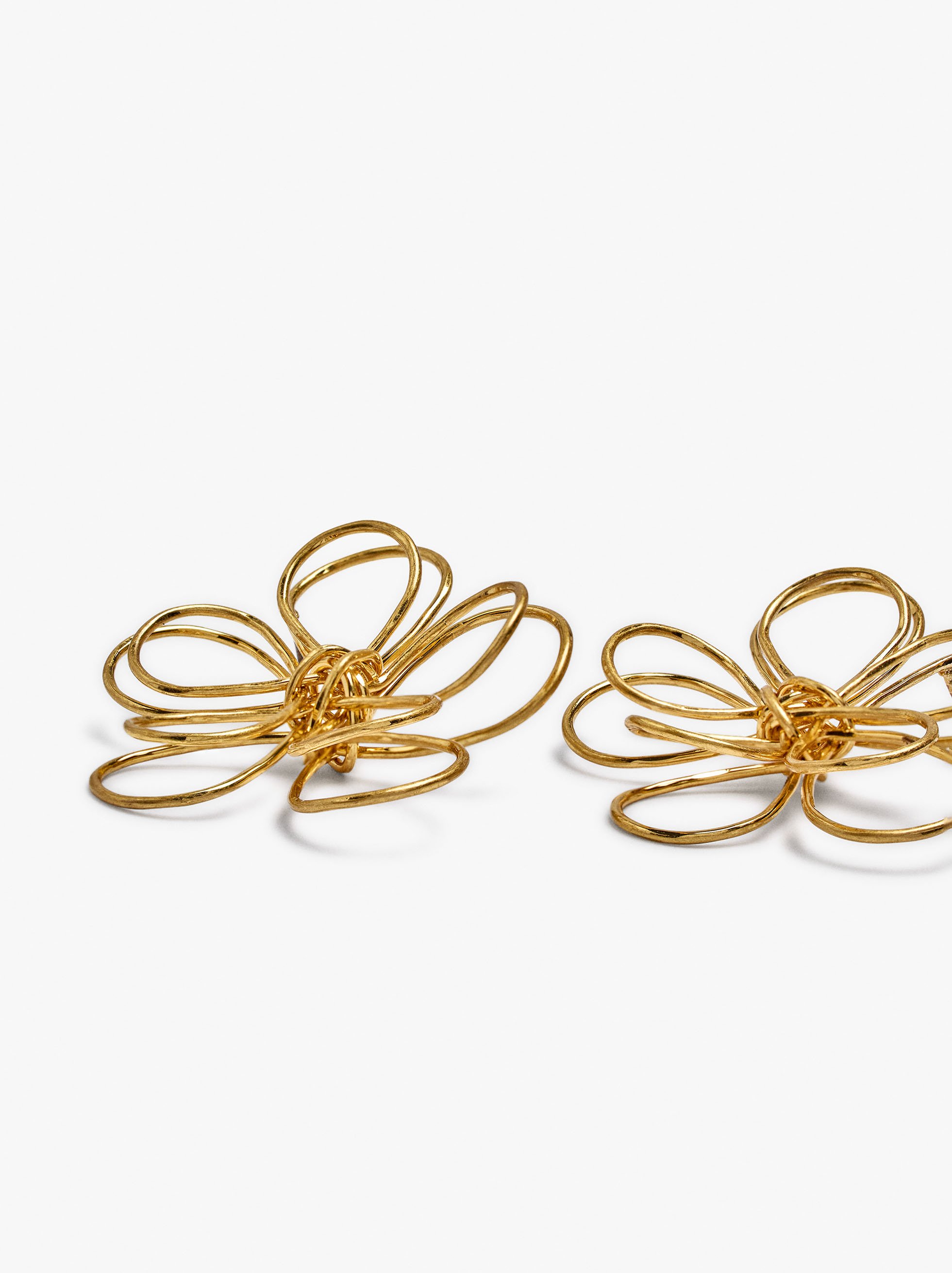 Maxi-Ohrringe mit doppelter Blume image number 1.0