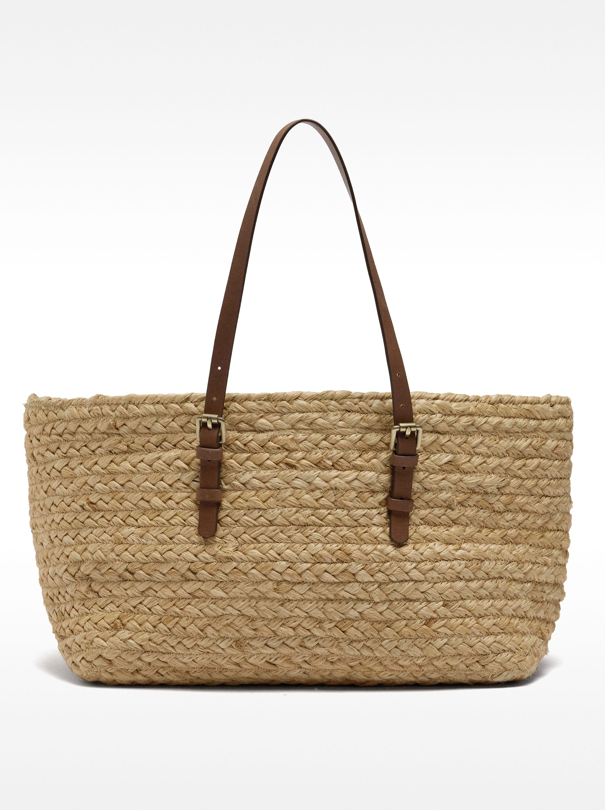 Jute shopper bag L image number 0.0