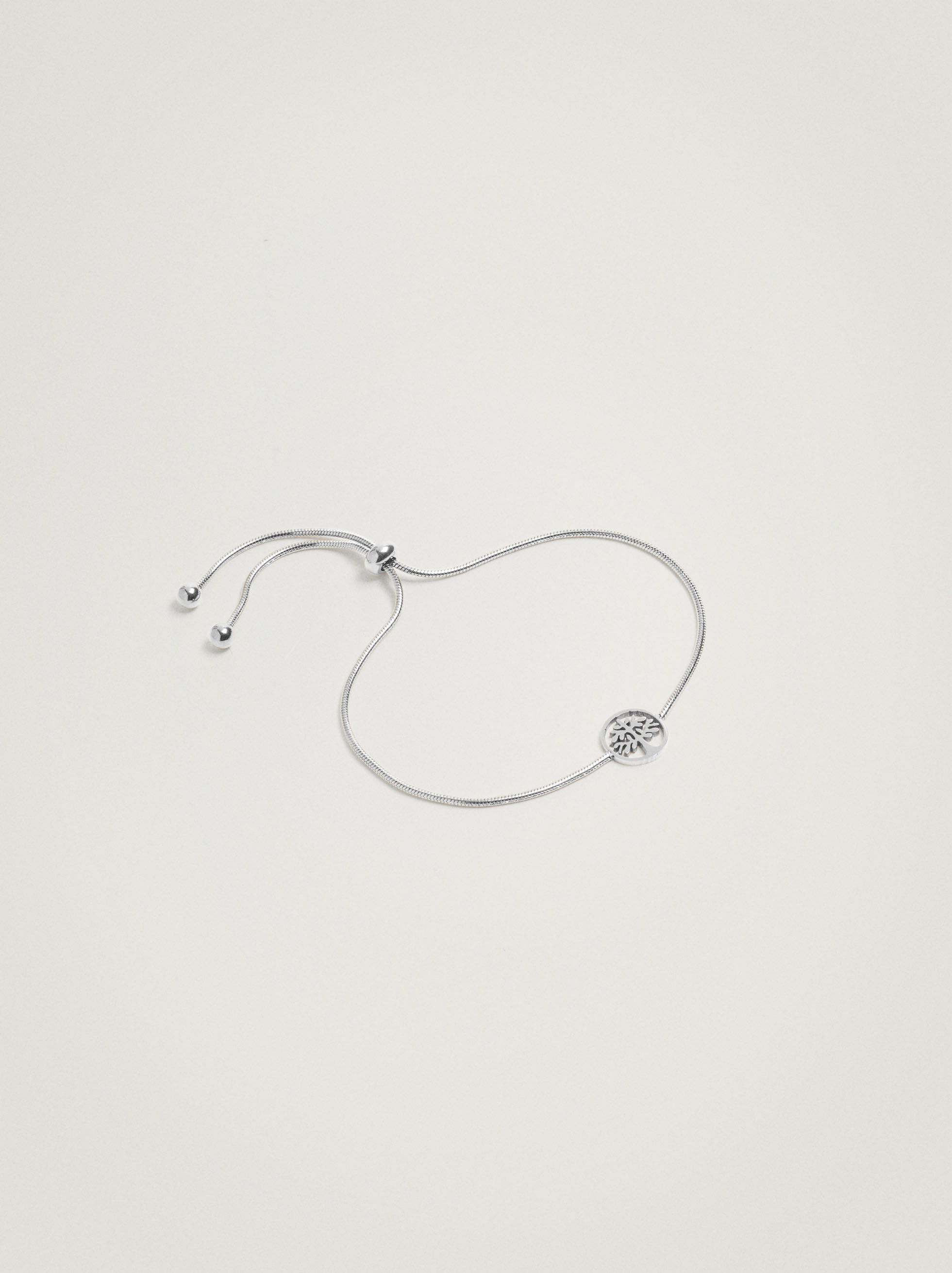 Pulsera árbol de la vida - acero inoxidable image number 0.0
