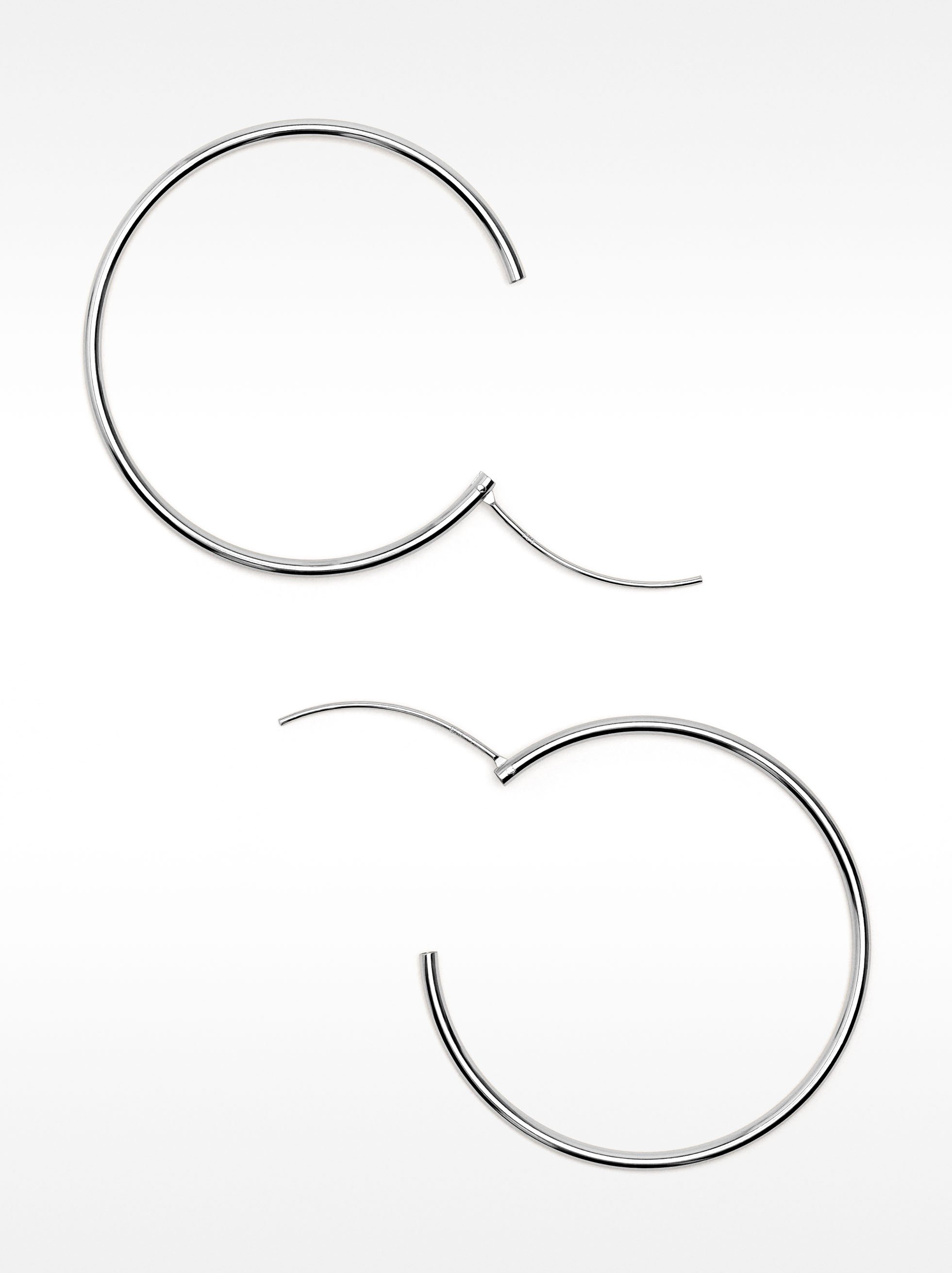 Créoles courtes en argent 925 image number 3.0