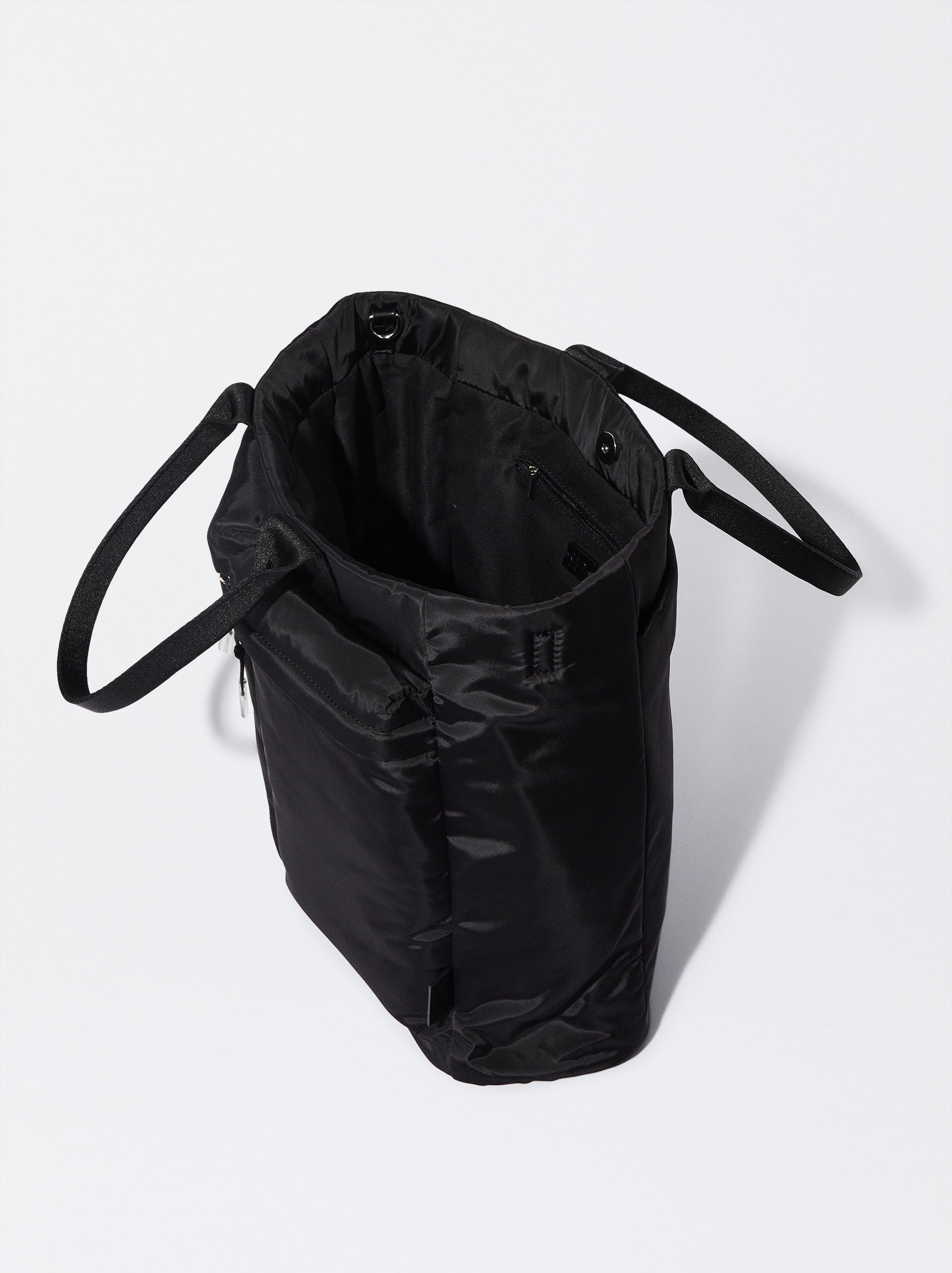 Nylon Tote Bag Black