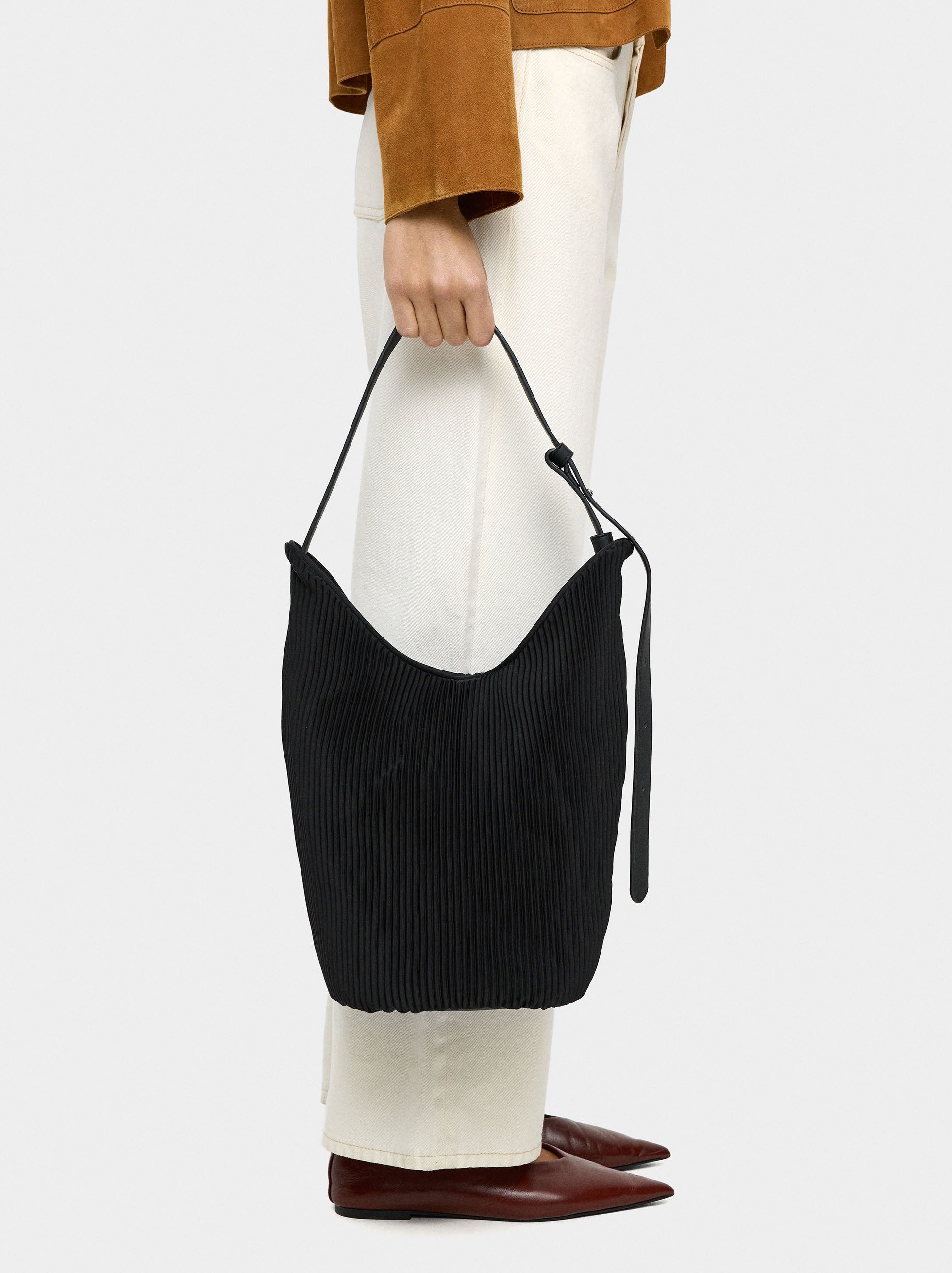 Sac à épaule en nylon pochette intérieure image number 1.0