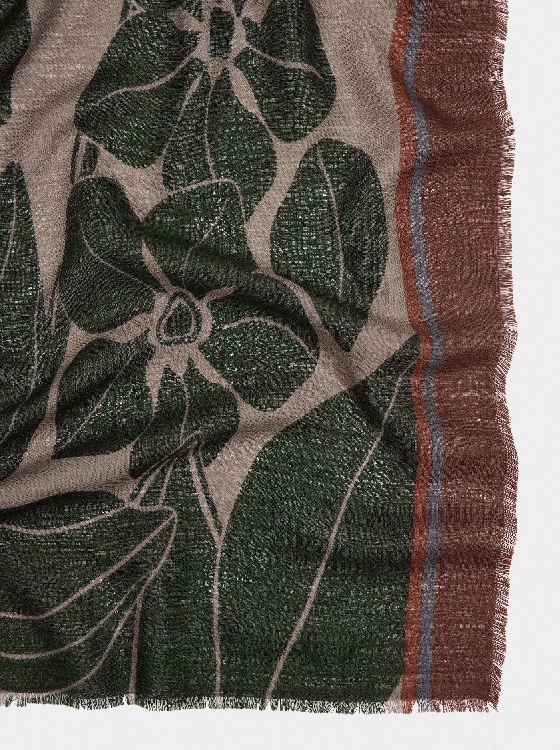 Foulard imprimé floral image number 1.0
