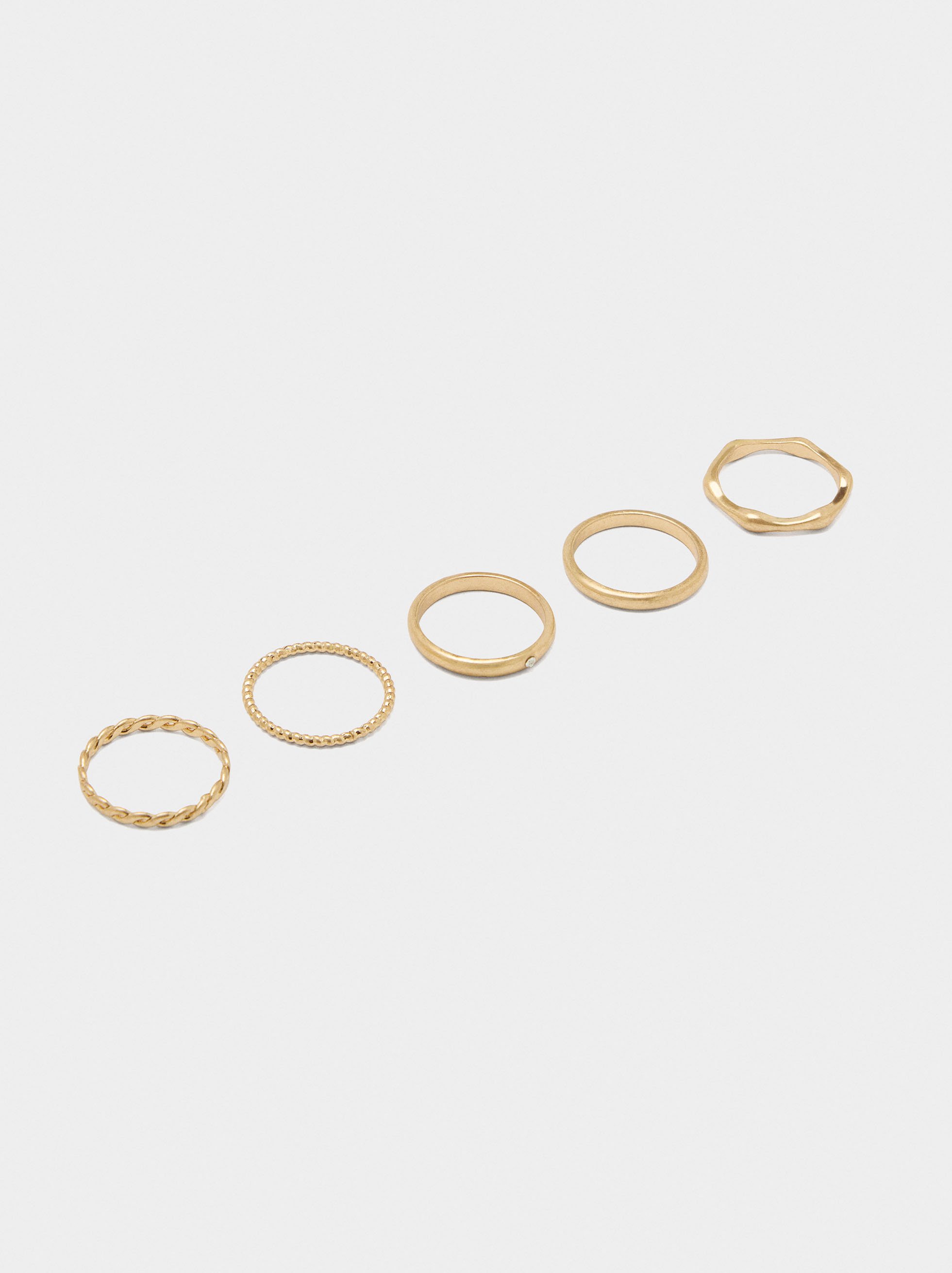 Set of golden rings image number 3.0
