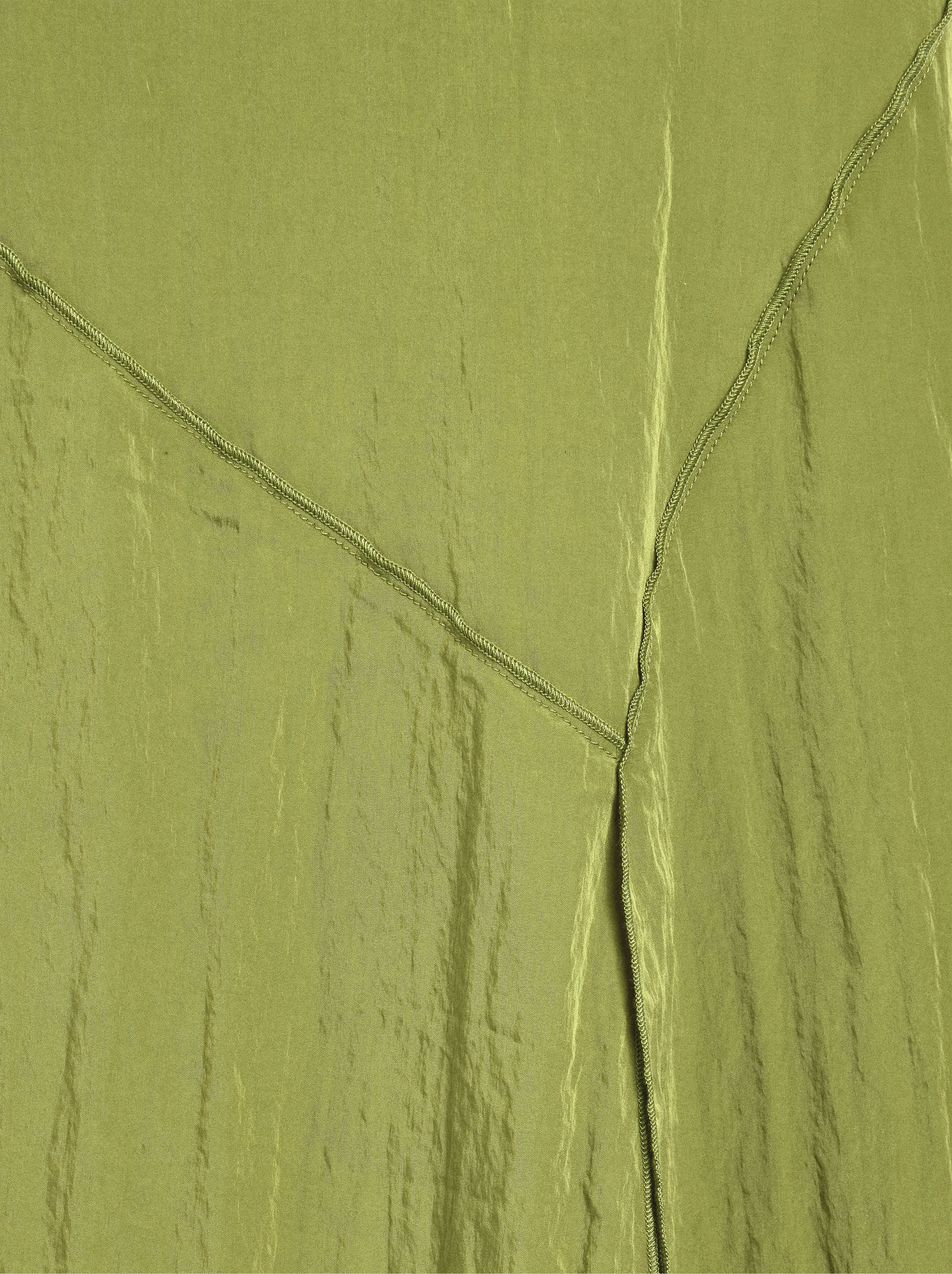 Wrinkled effect midi dress image number 5.0