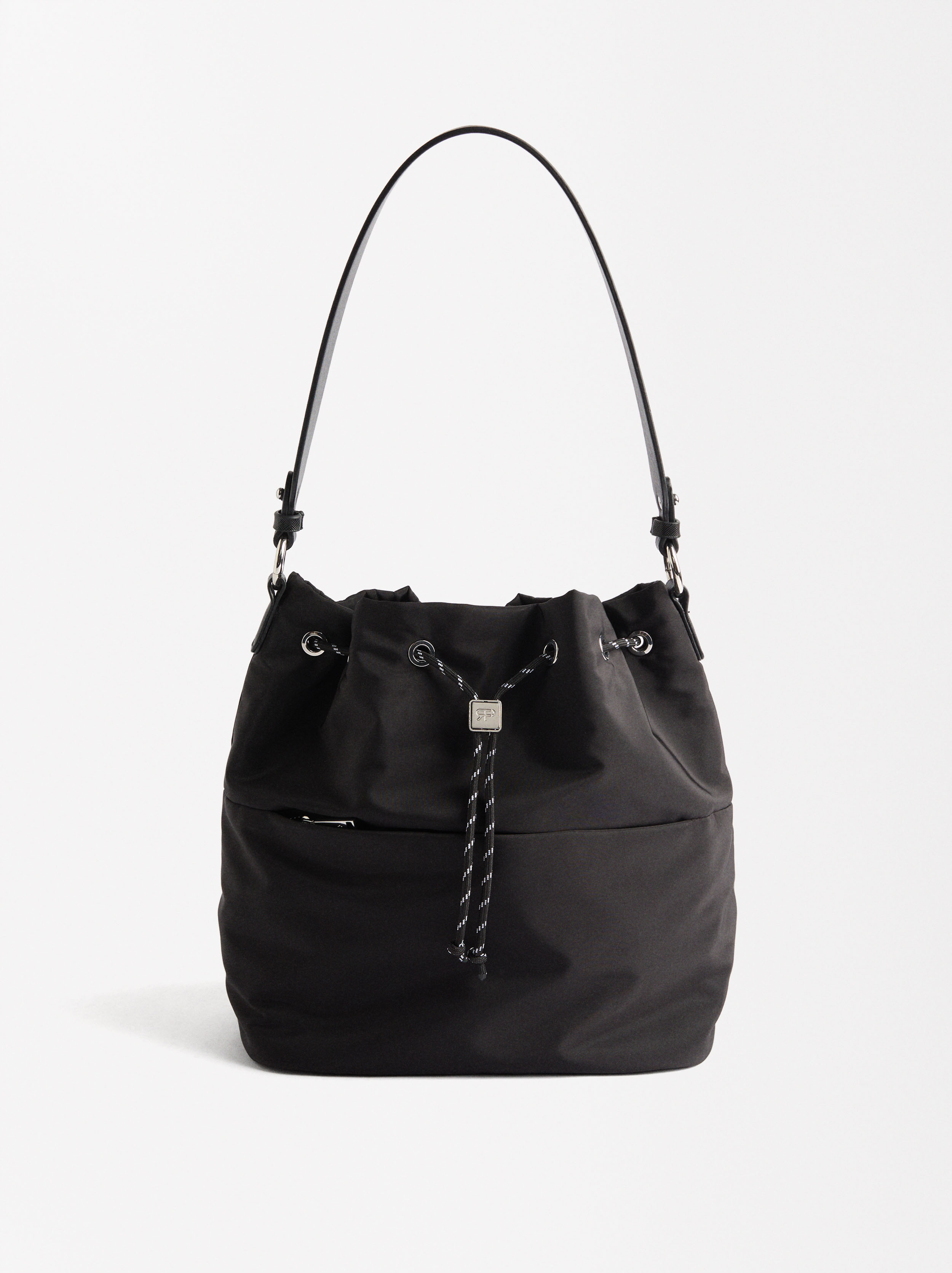 Nylon shoulder bag L image number 0.0