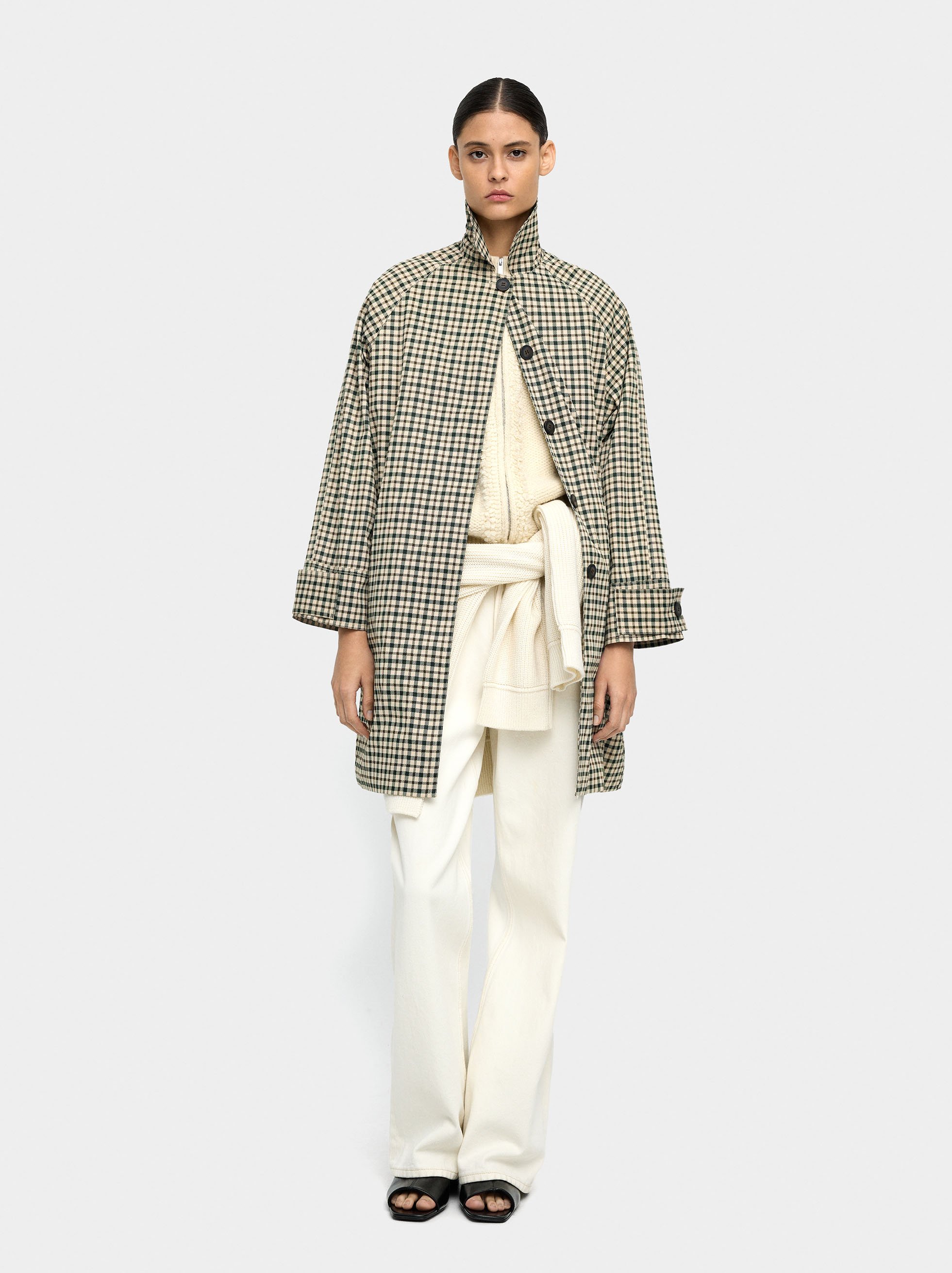 Parka mit Karomuster image number 1.0