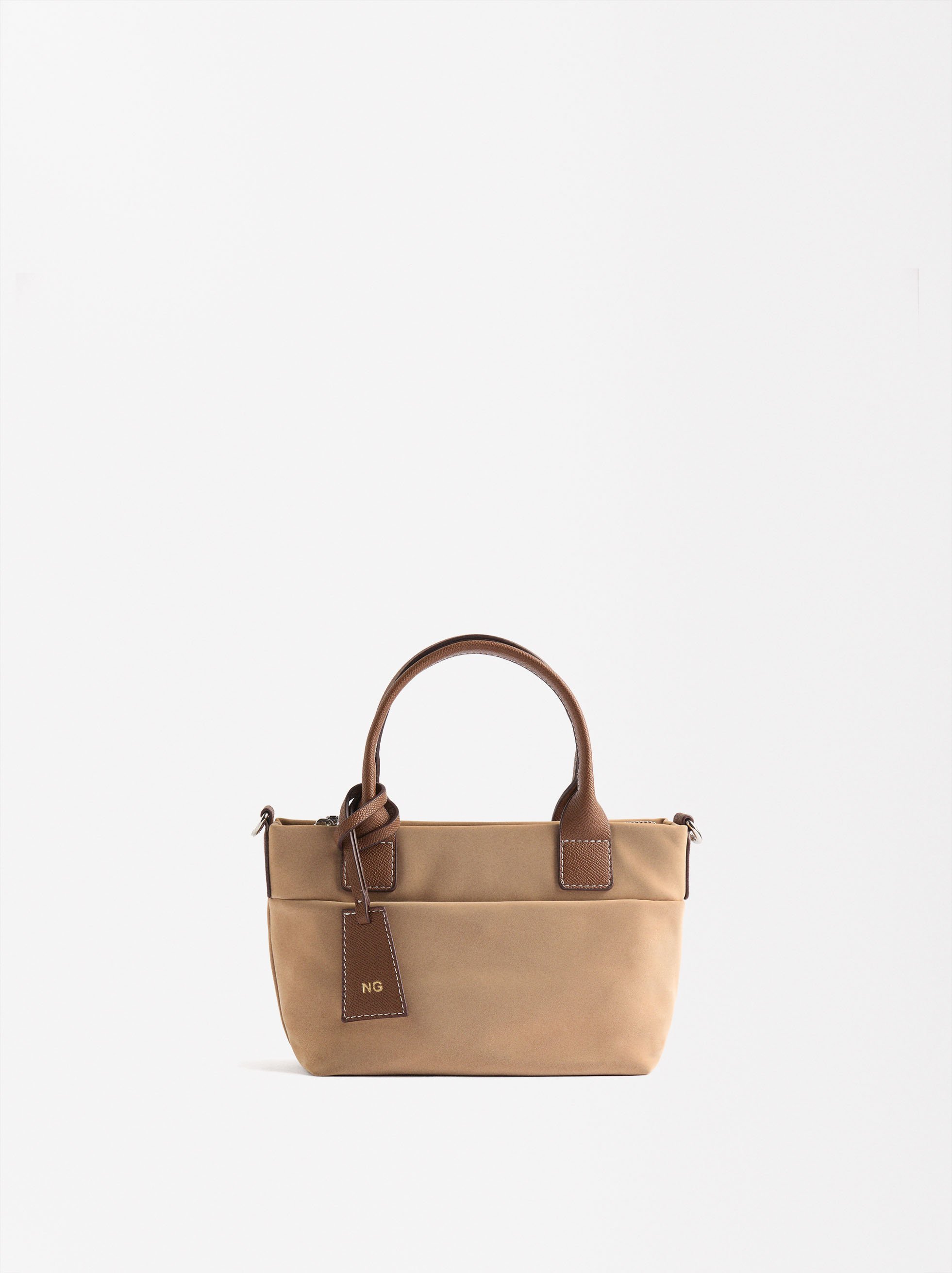 Sac tote avec texture douce M image number 0.0