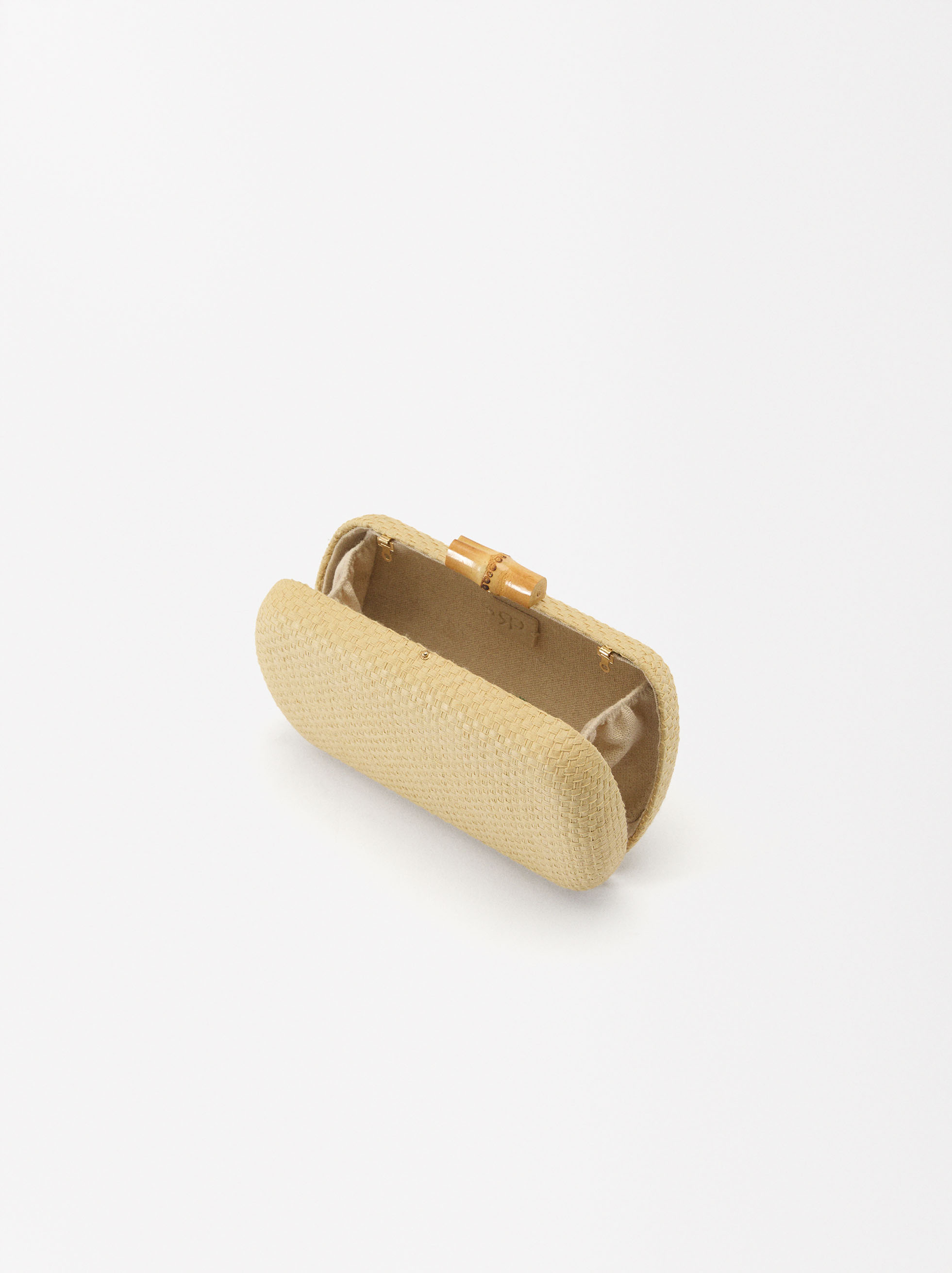 Straw-effect party clutch image number 3.0
