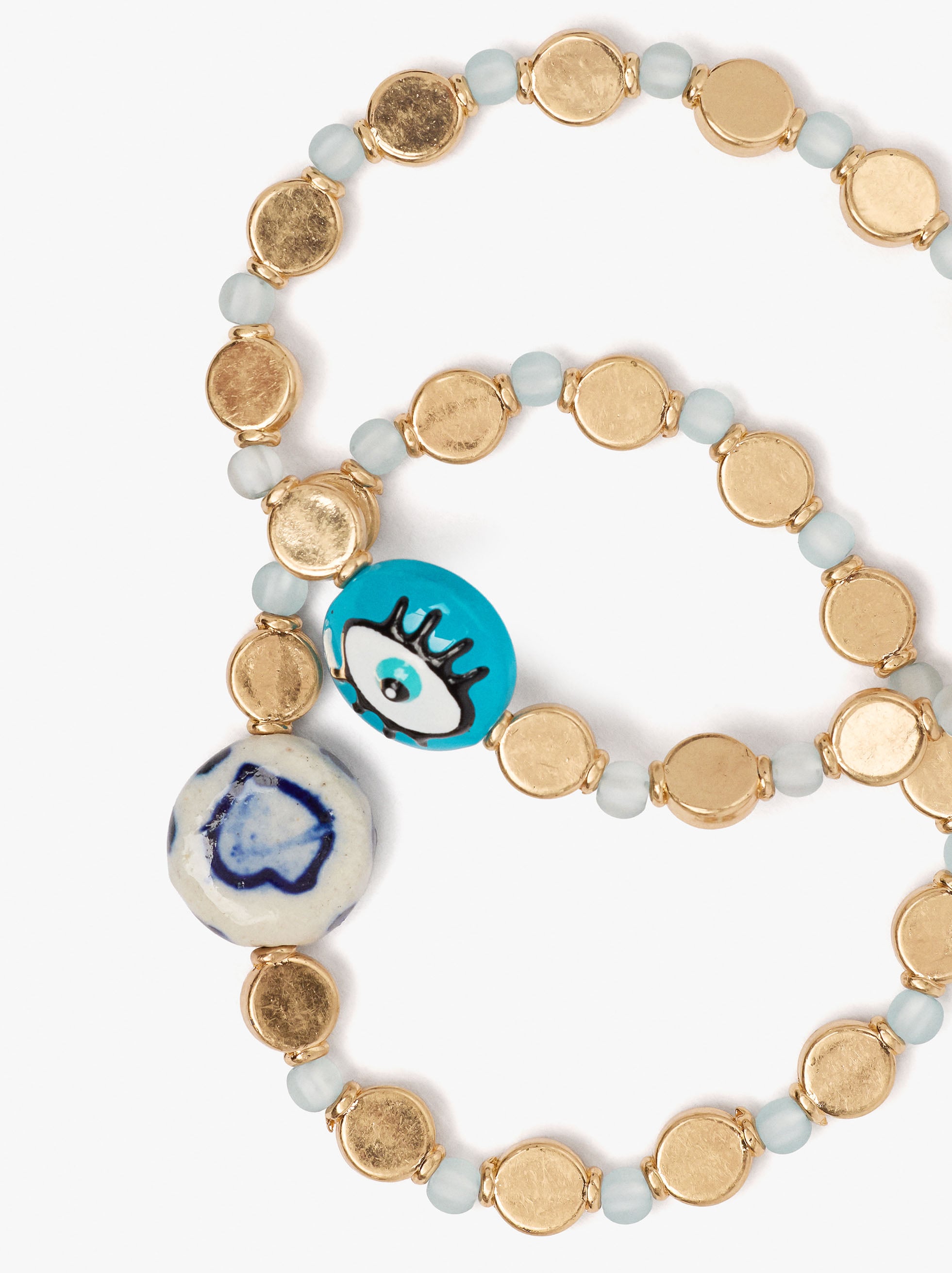 Set di braccialetti con ceramica image number 1.0