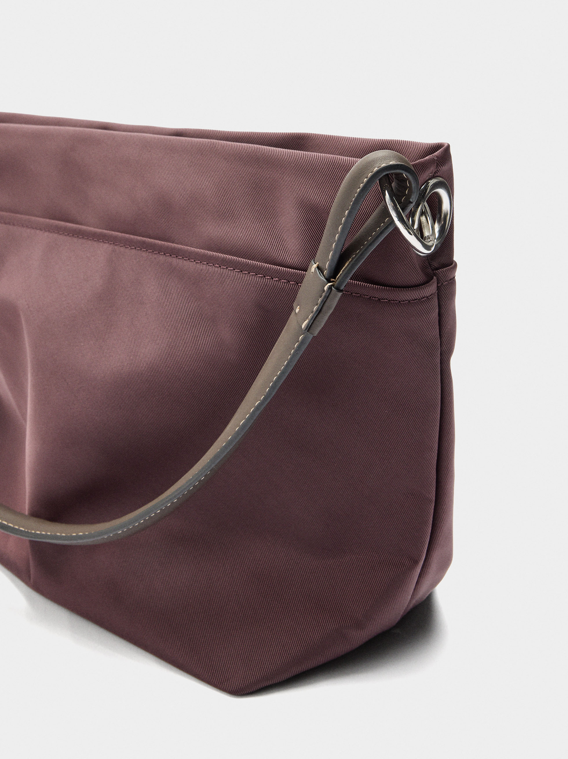 Nylon shoulder bag image number 2.0