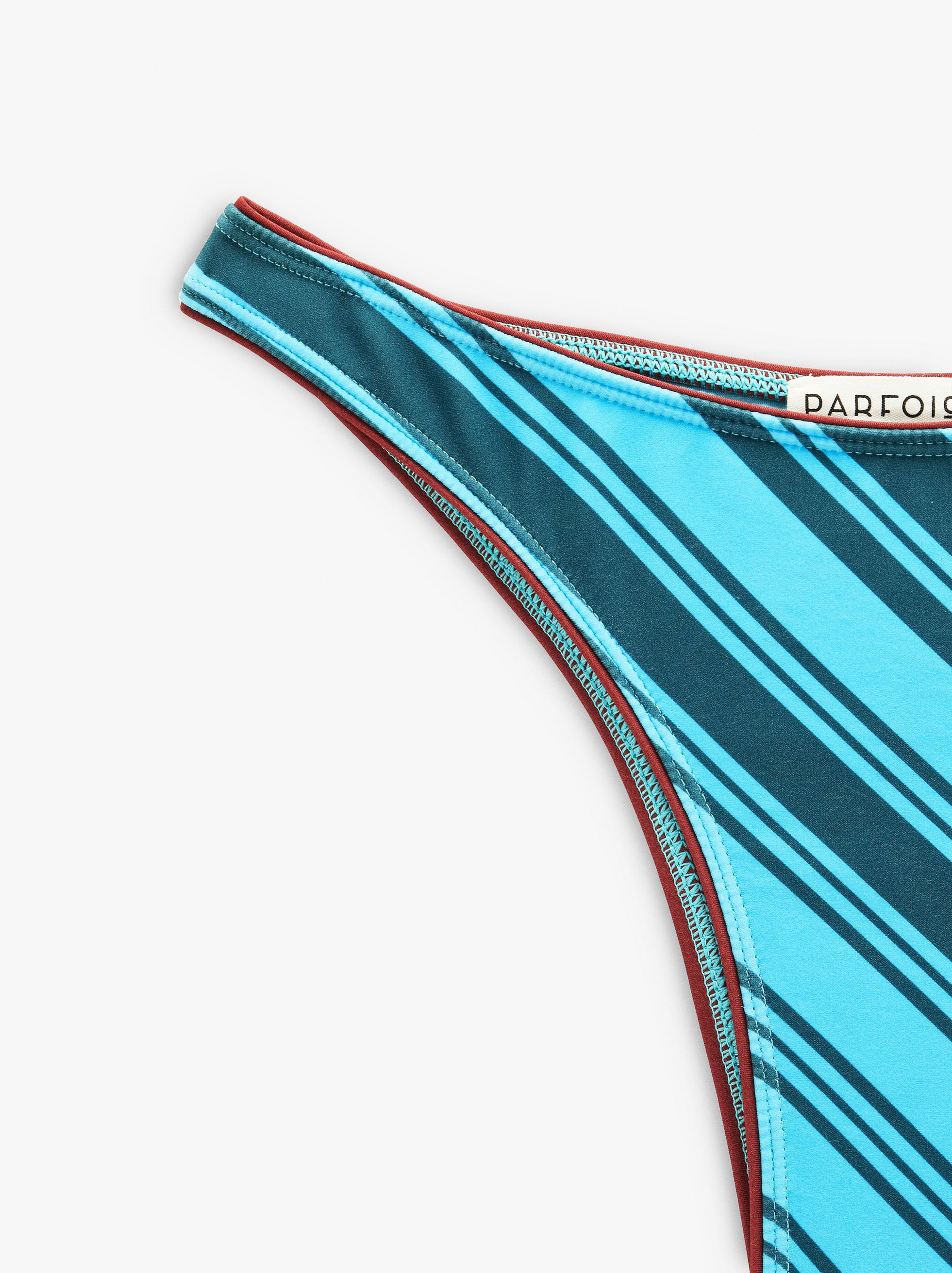 Gestreifte Bikini-Hose image number 5.0