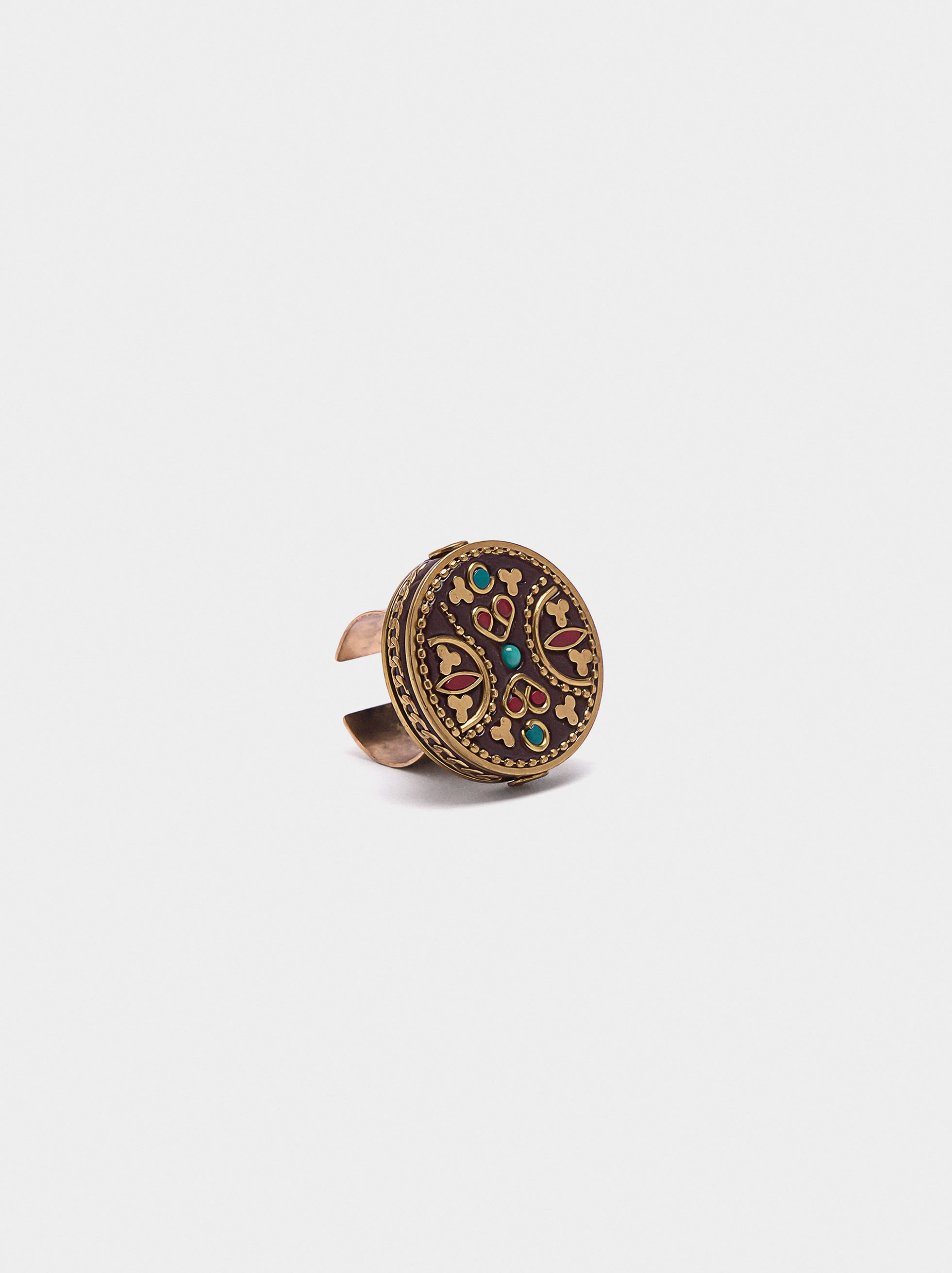 Round ethnic ring image number 1.0