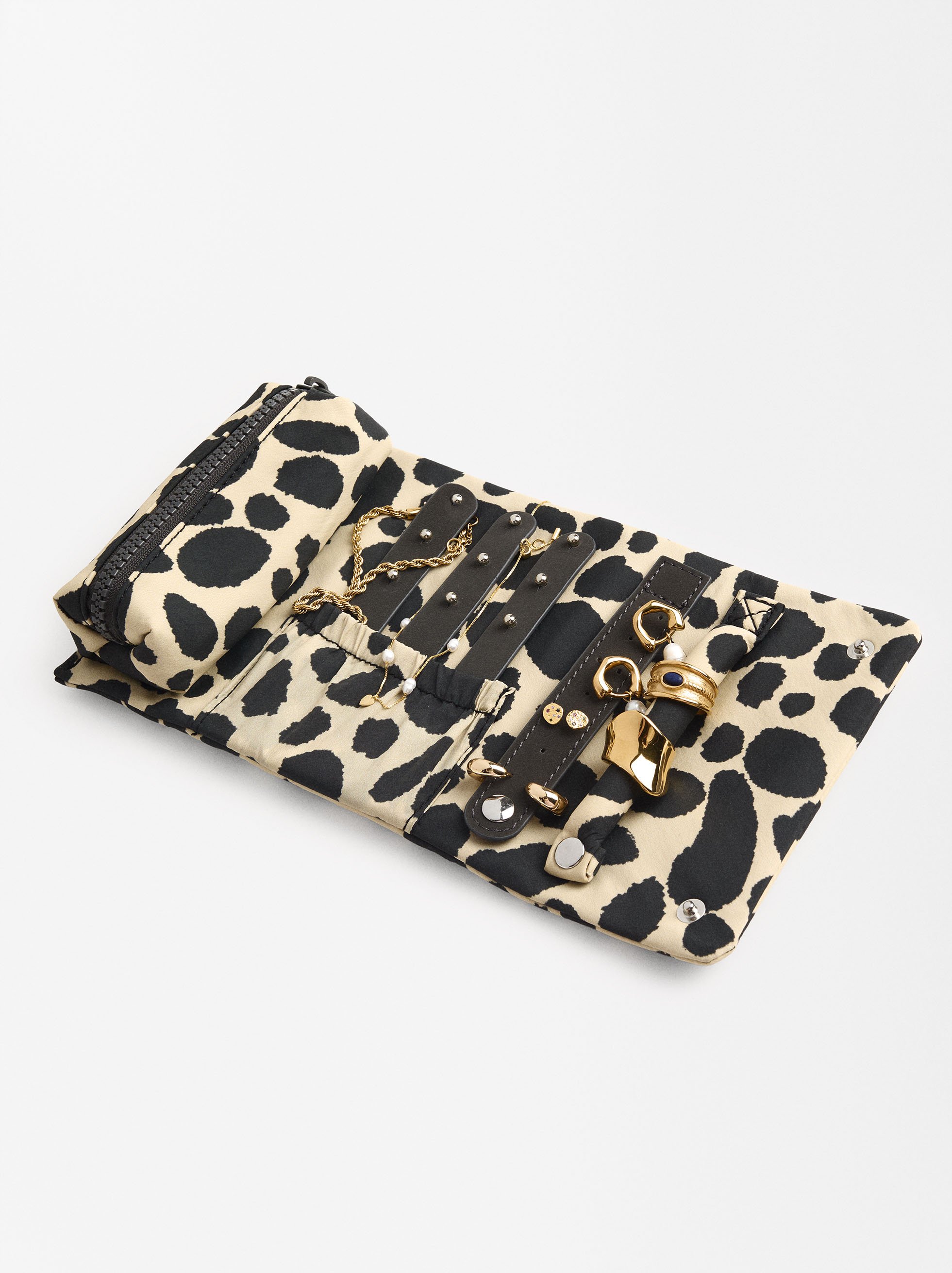Joyero de rollo estampado image number 3.0