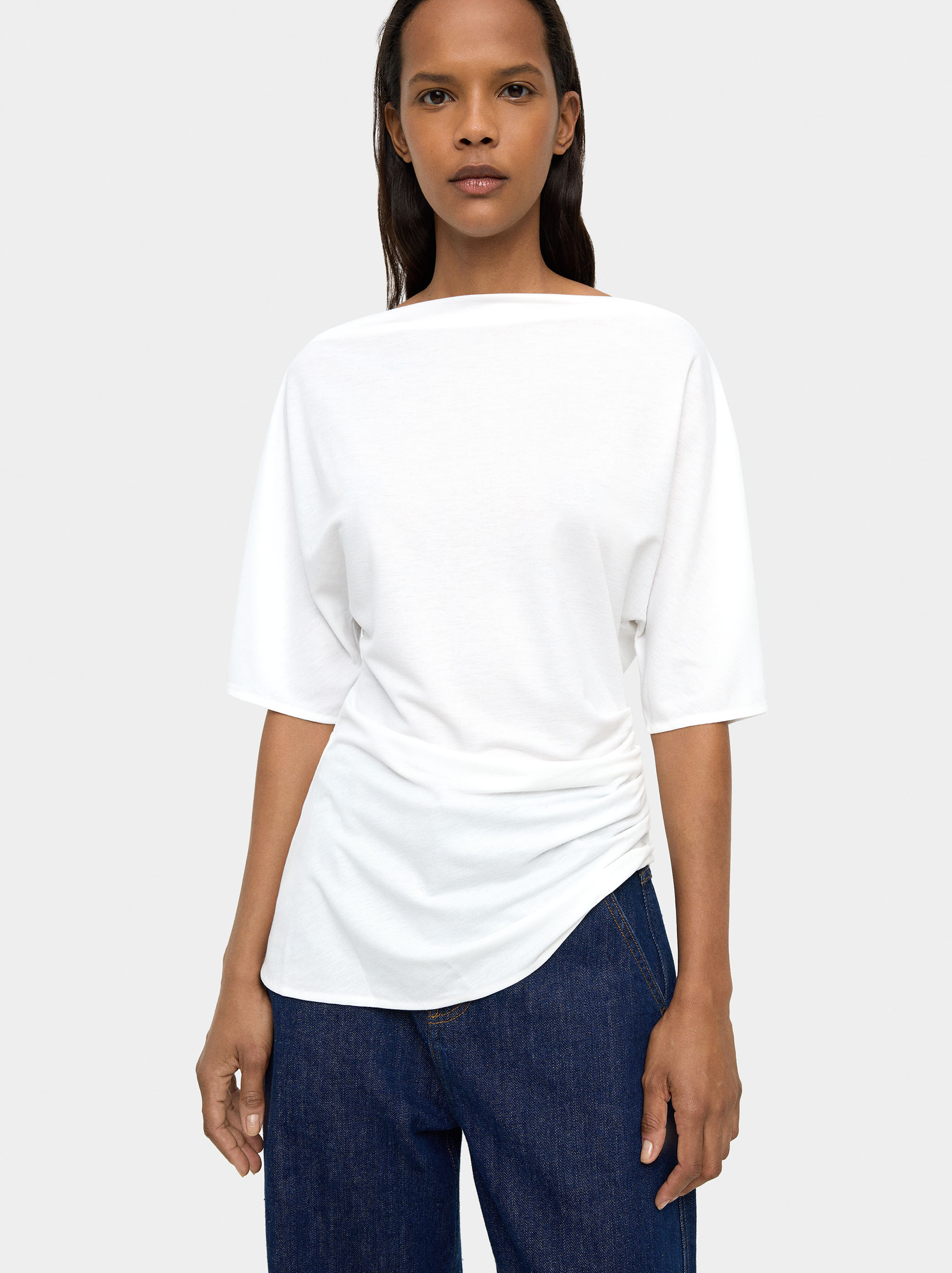 Top con fruncido image number 3.0