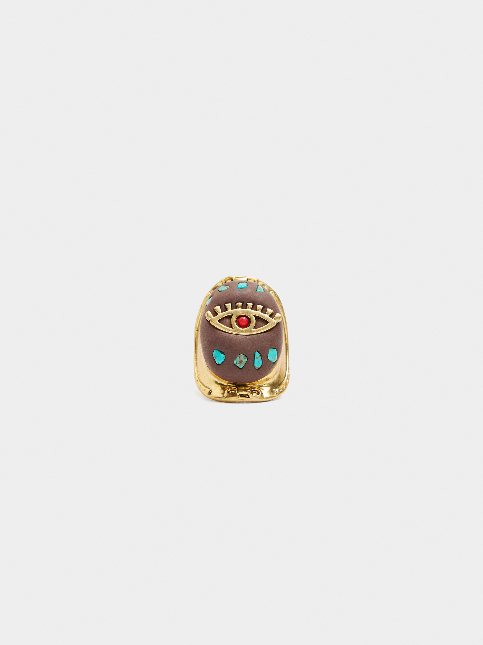 Breiter Ring mit Steinen image number 0.0