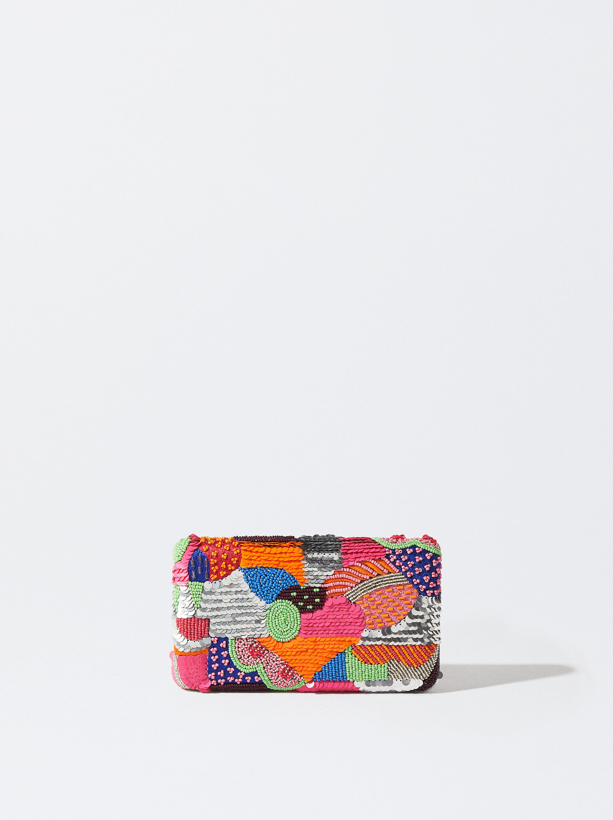 Multicolor hotsell clutch bag