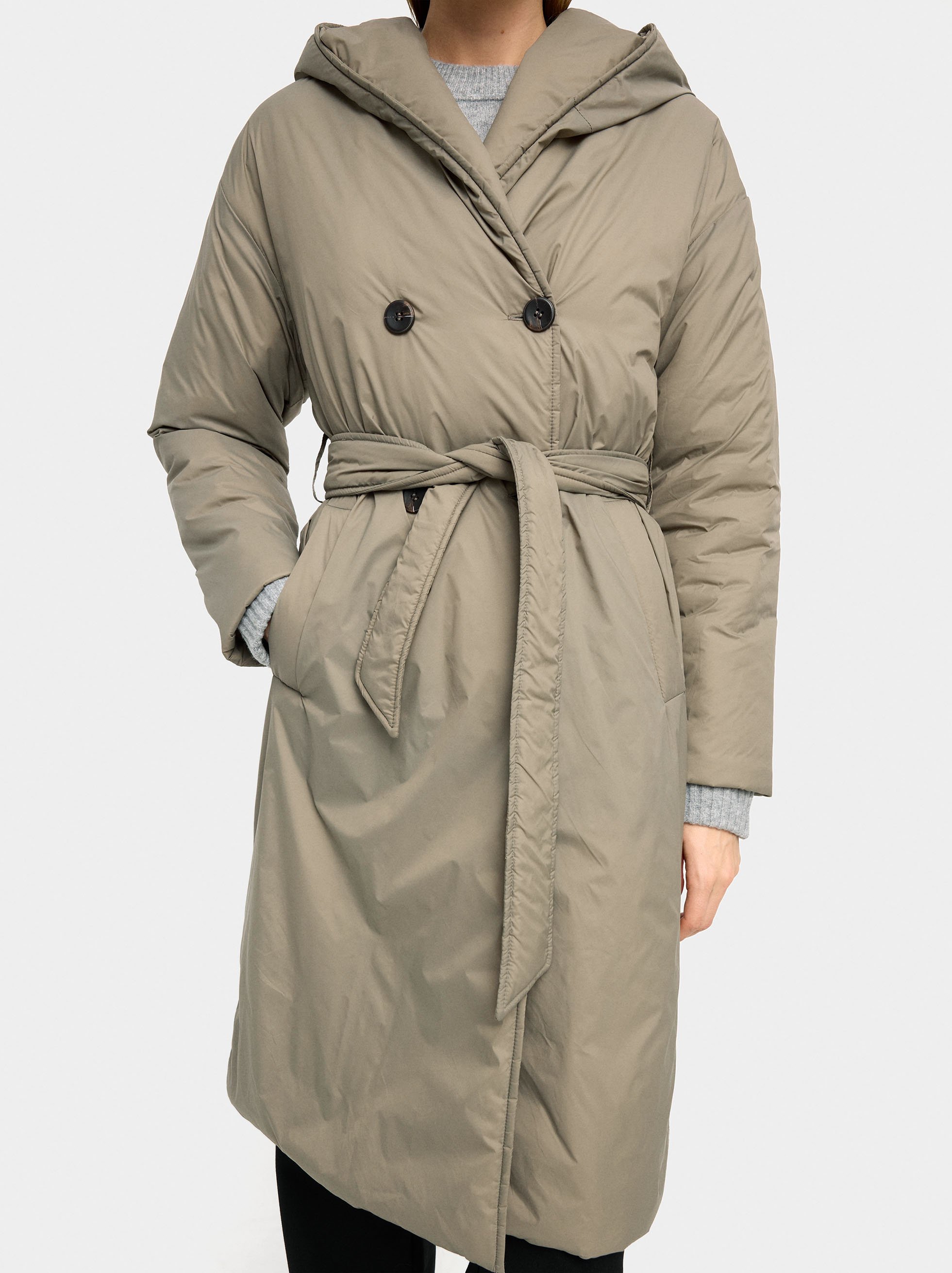 Manteau matelassé croisé image number 4.0