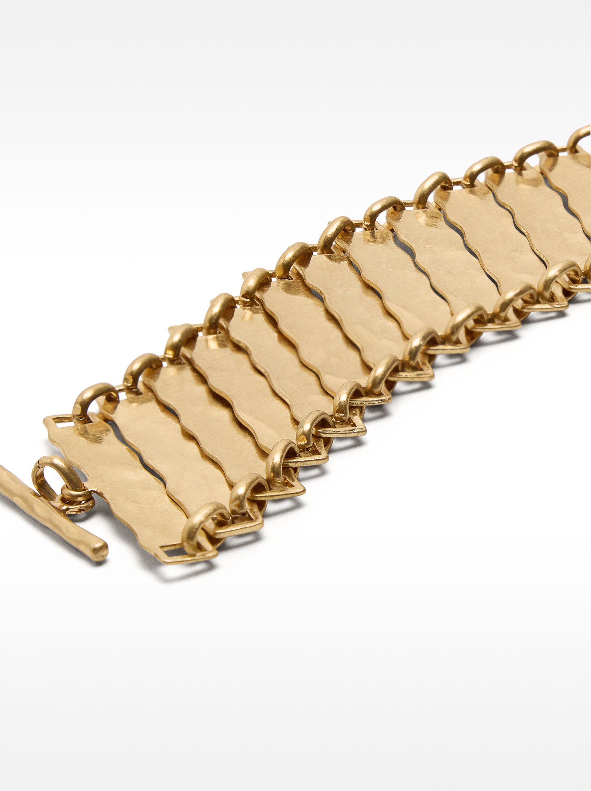 Irregular wide bracelet image number 2.0