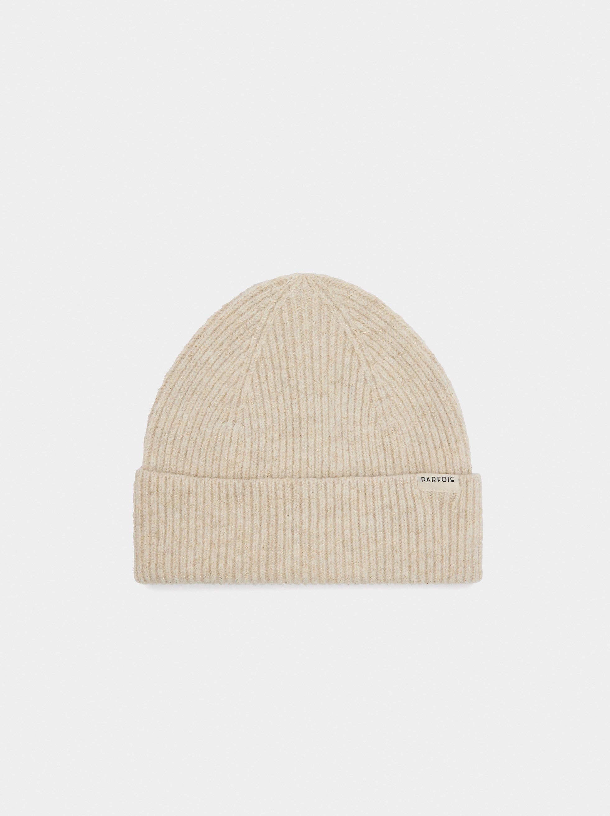 Ribbed hat with cuff image number 0.0