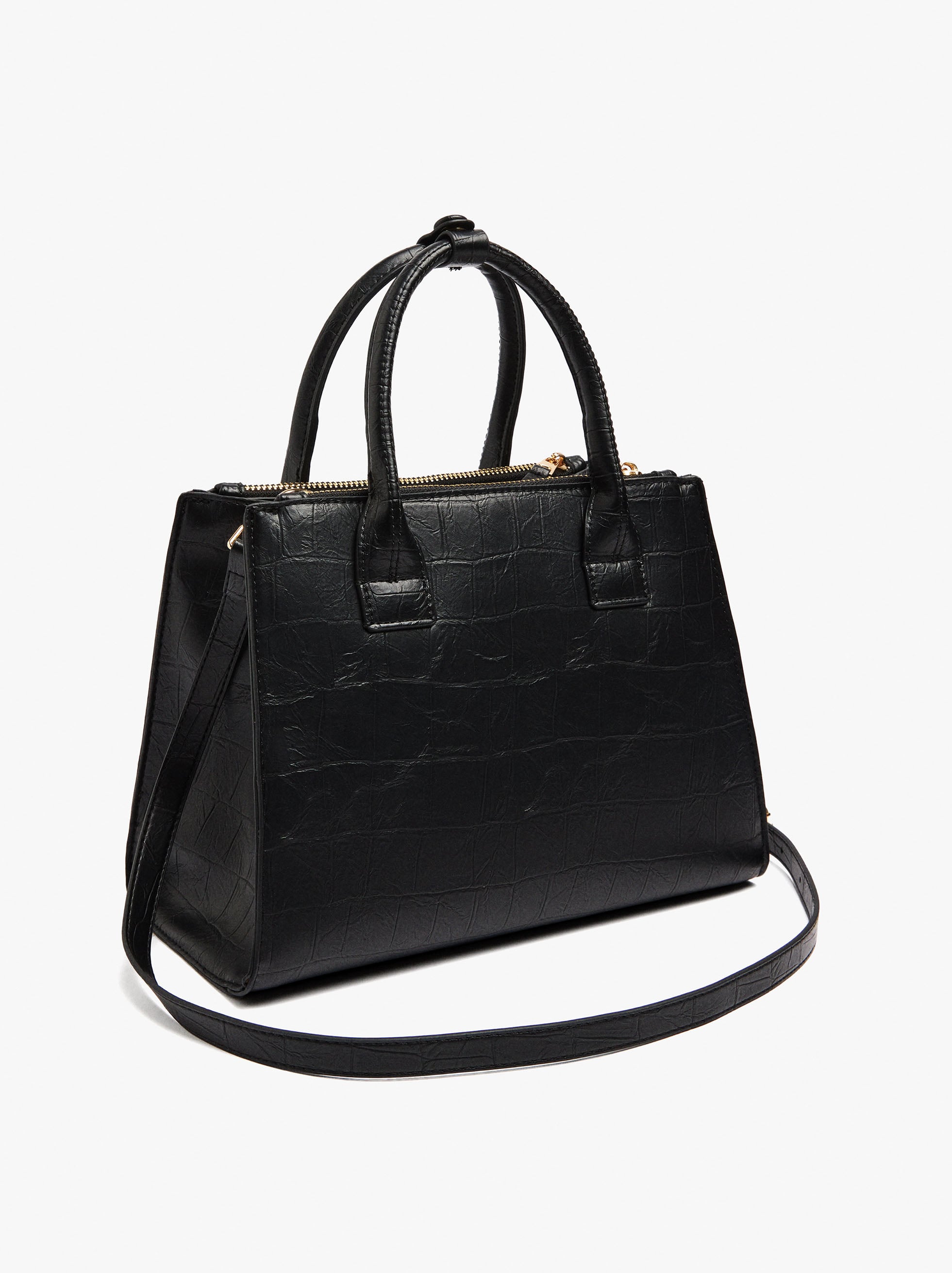 Mala tote com penduro e al&ccedil;a tiracolo image number 2.0