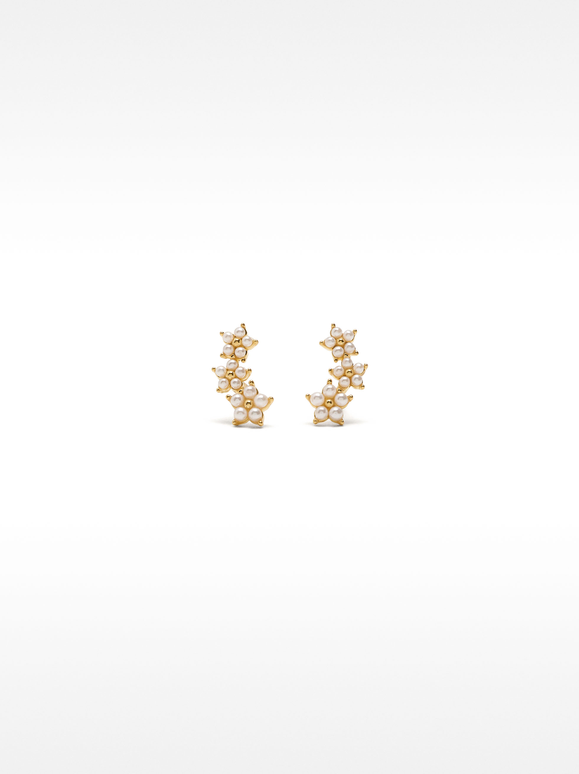Orecchini con zirconi - Argento sterling 925 image number 0.0