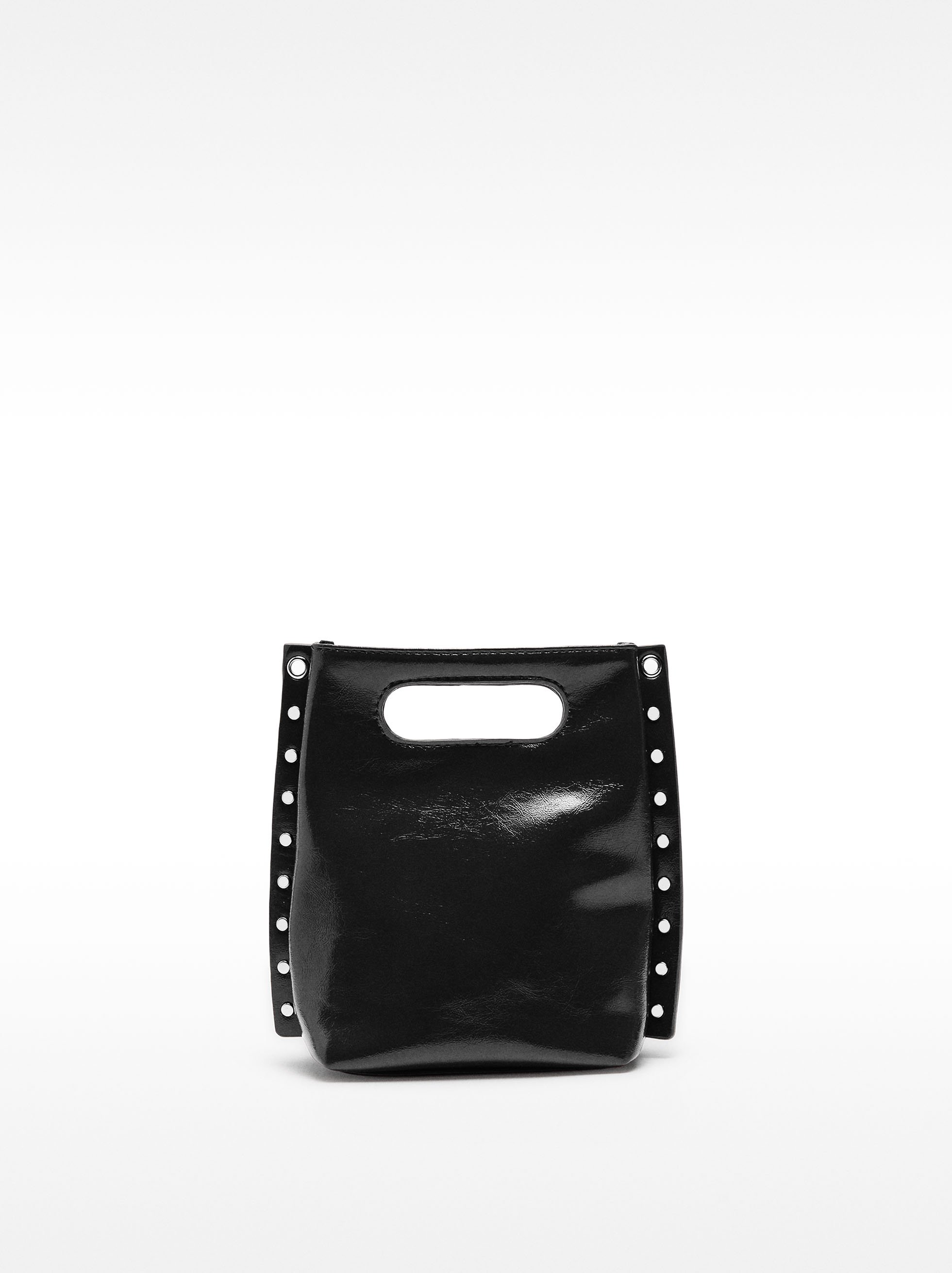 Tote bag with cracked effect image number 0.0