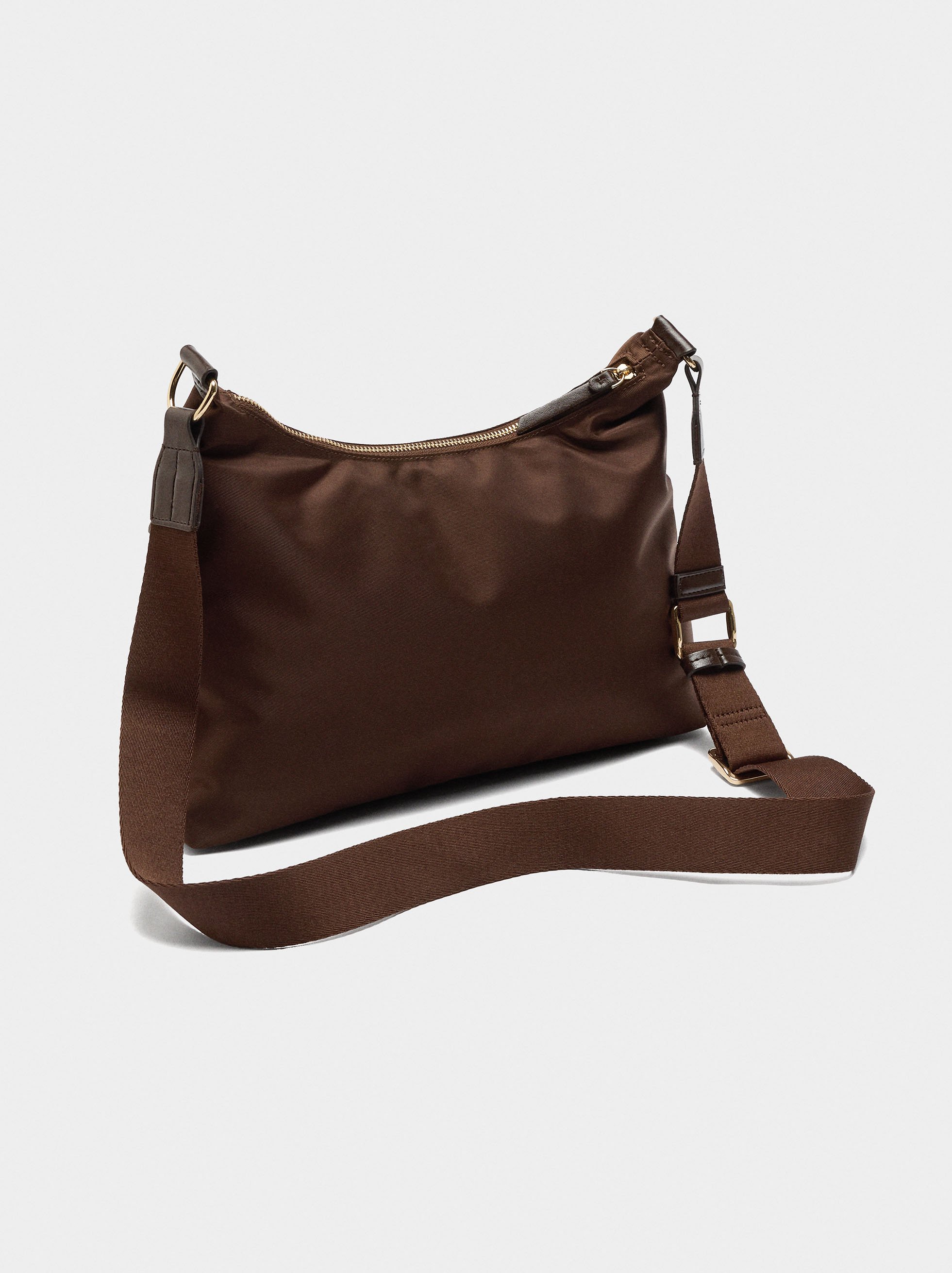 Nylon crossbody bag image number 4.0