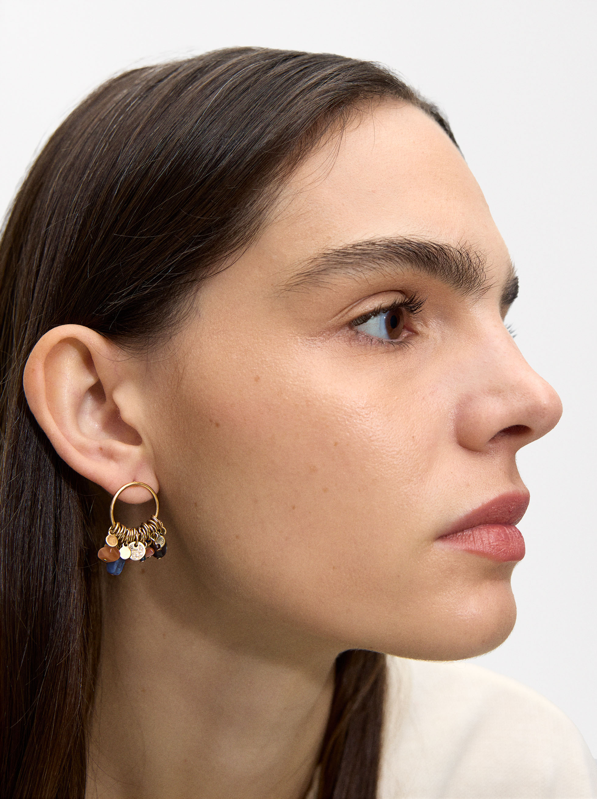 Pendientes con piedras image number 1.0