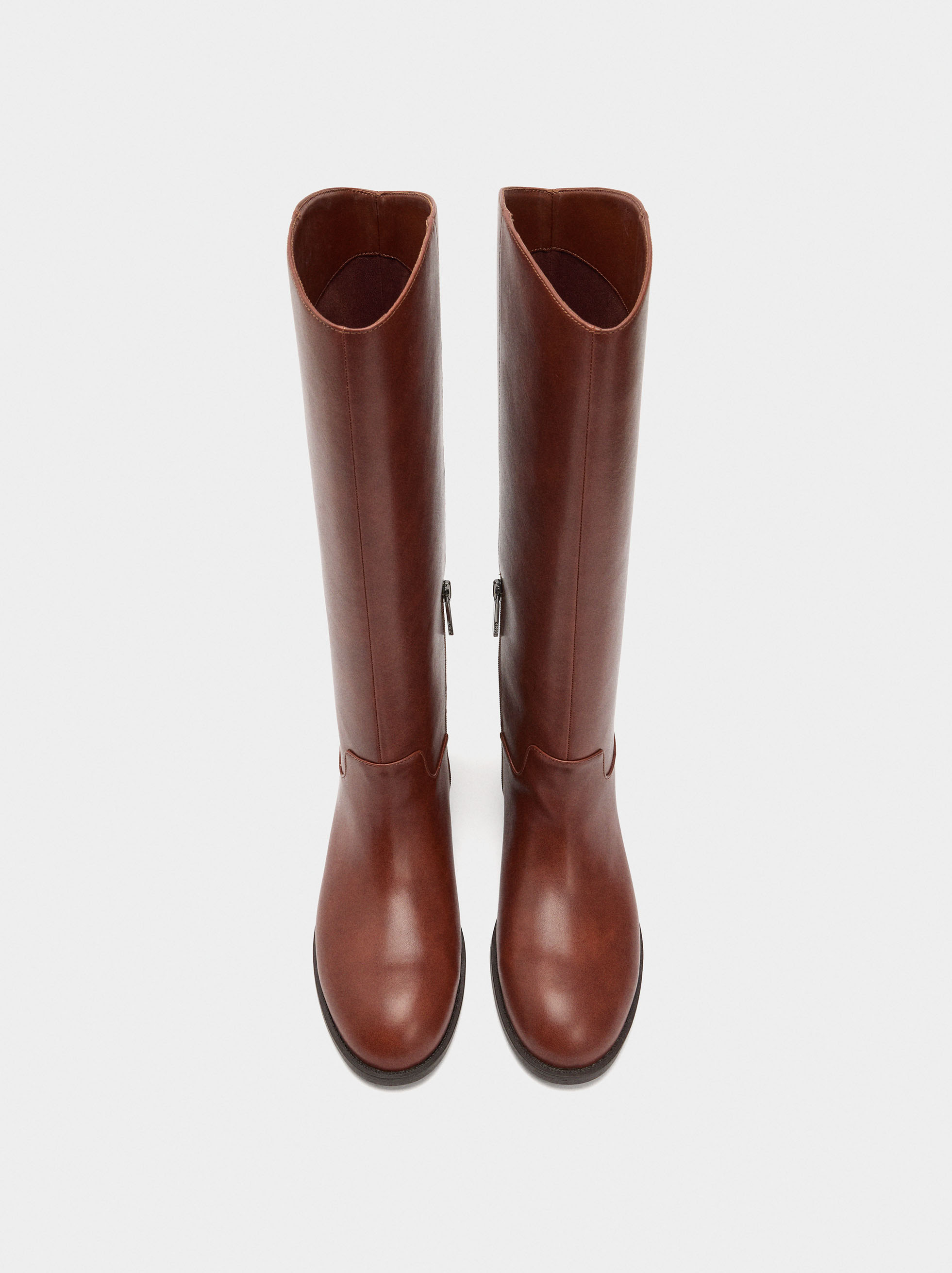 Stivali in tacco basso a gambale alto image number 0.0