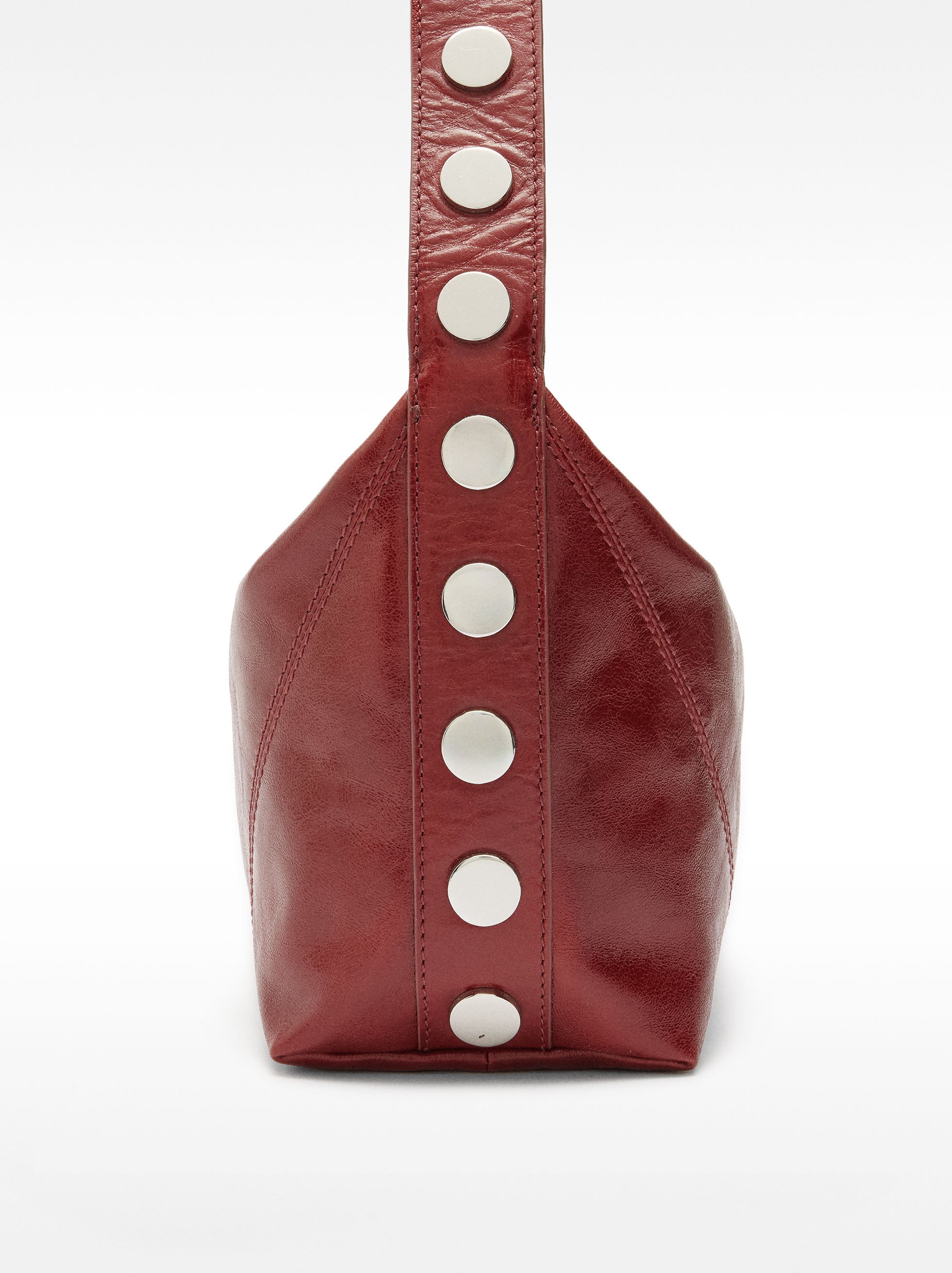 Leather shoulder bag image number 2.0
