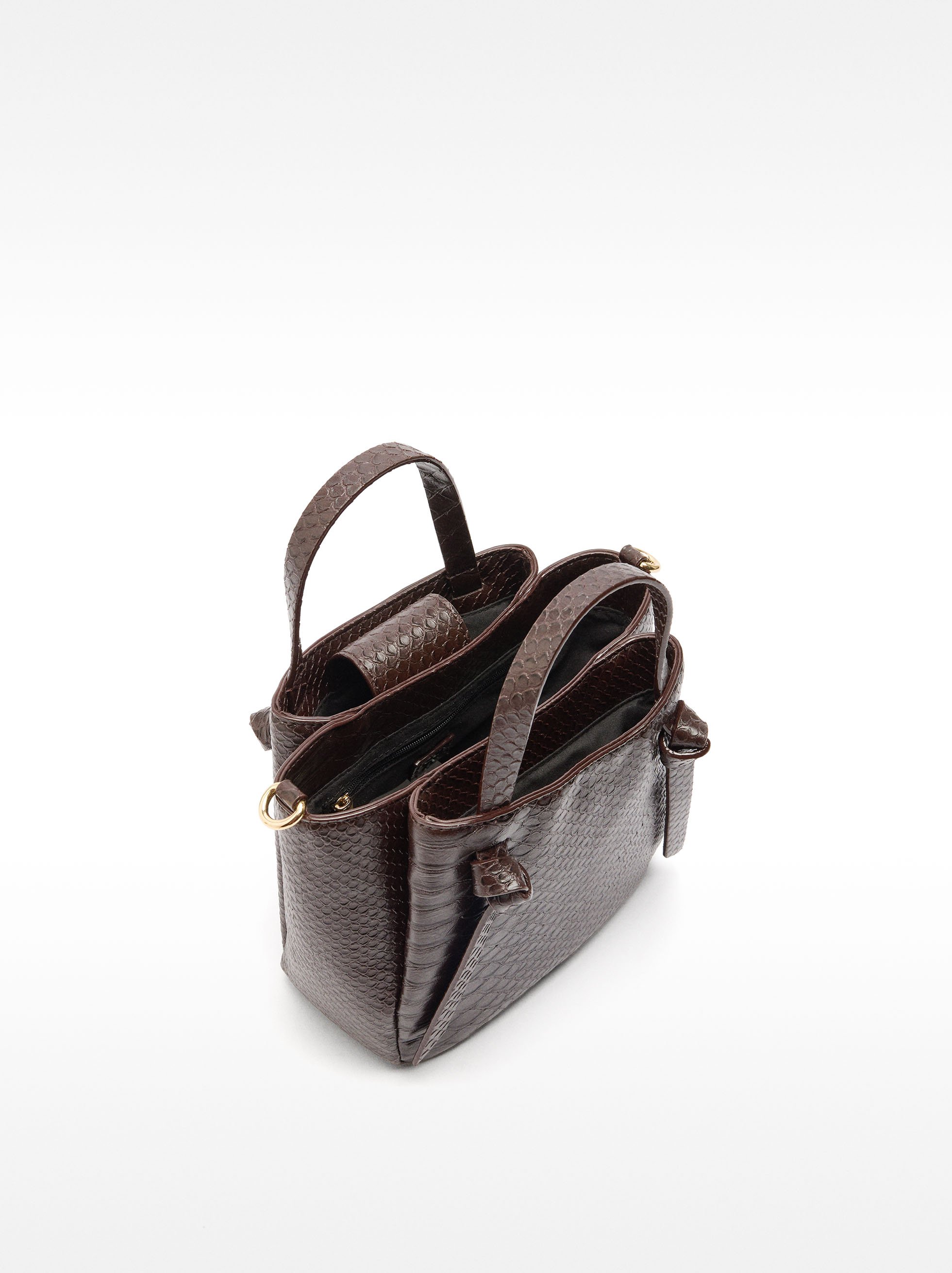 Tote bag with animal print image number 4.0