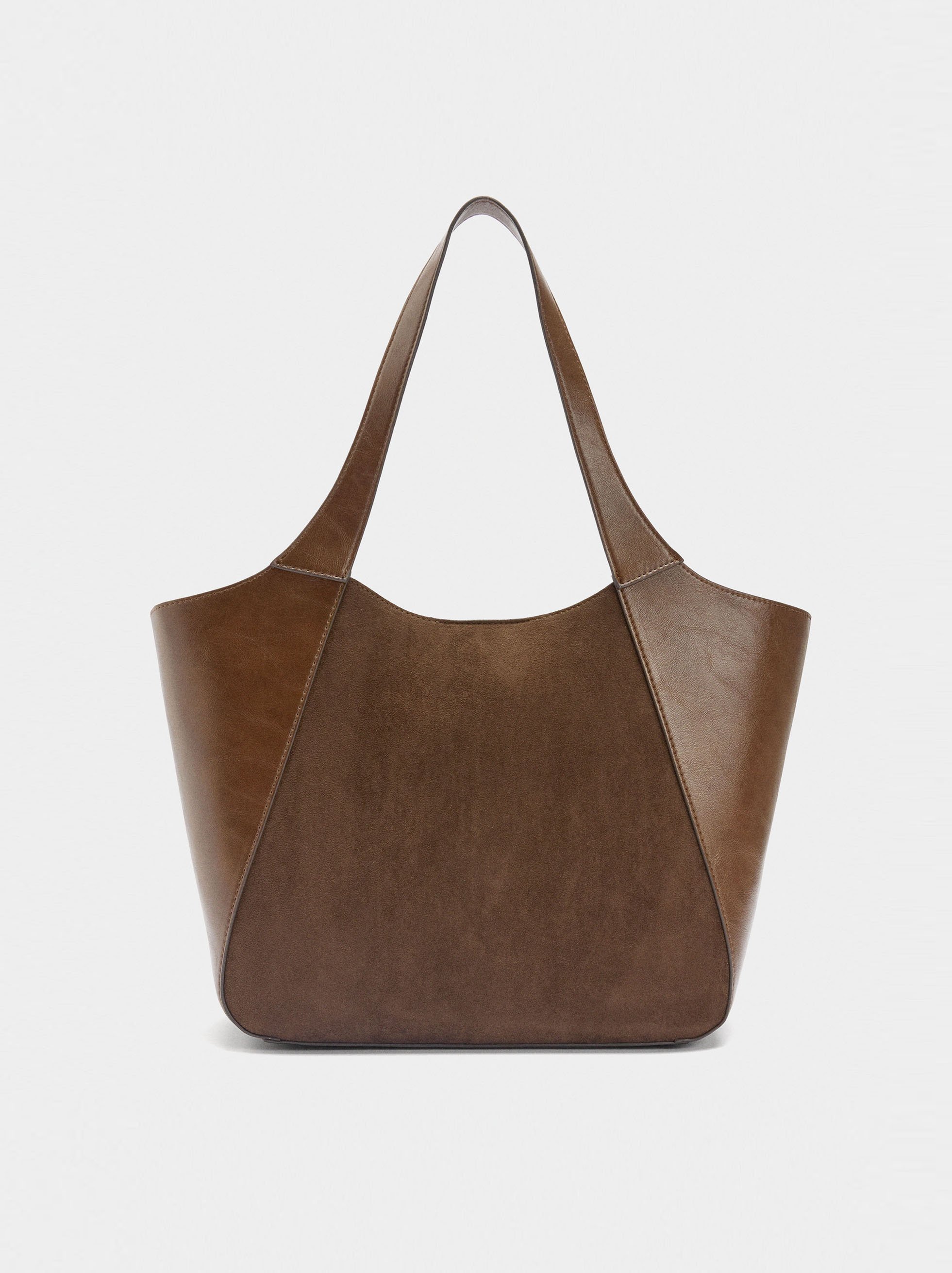 Shopper bag with removable pouch image number 5.0