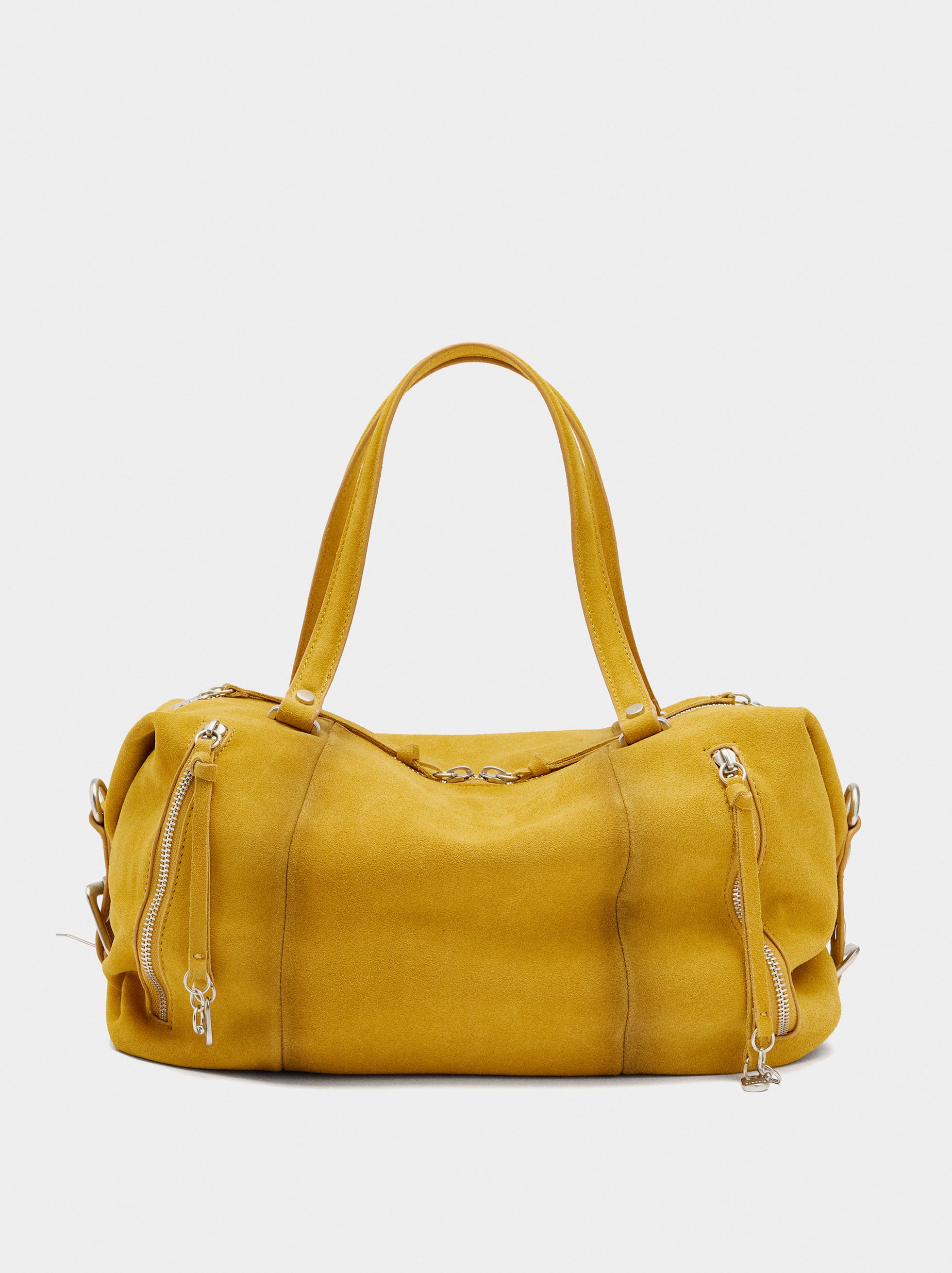 Leather tote bag image number 0.0