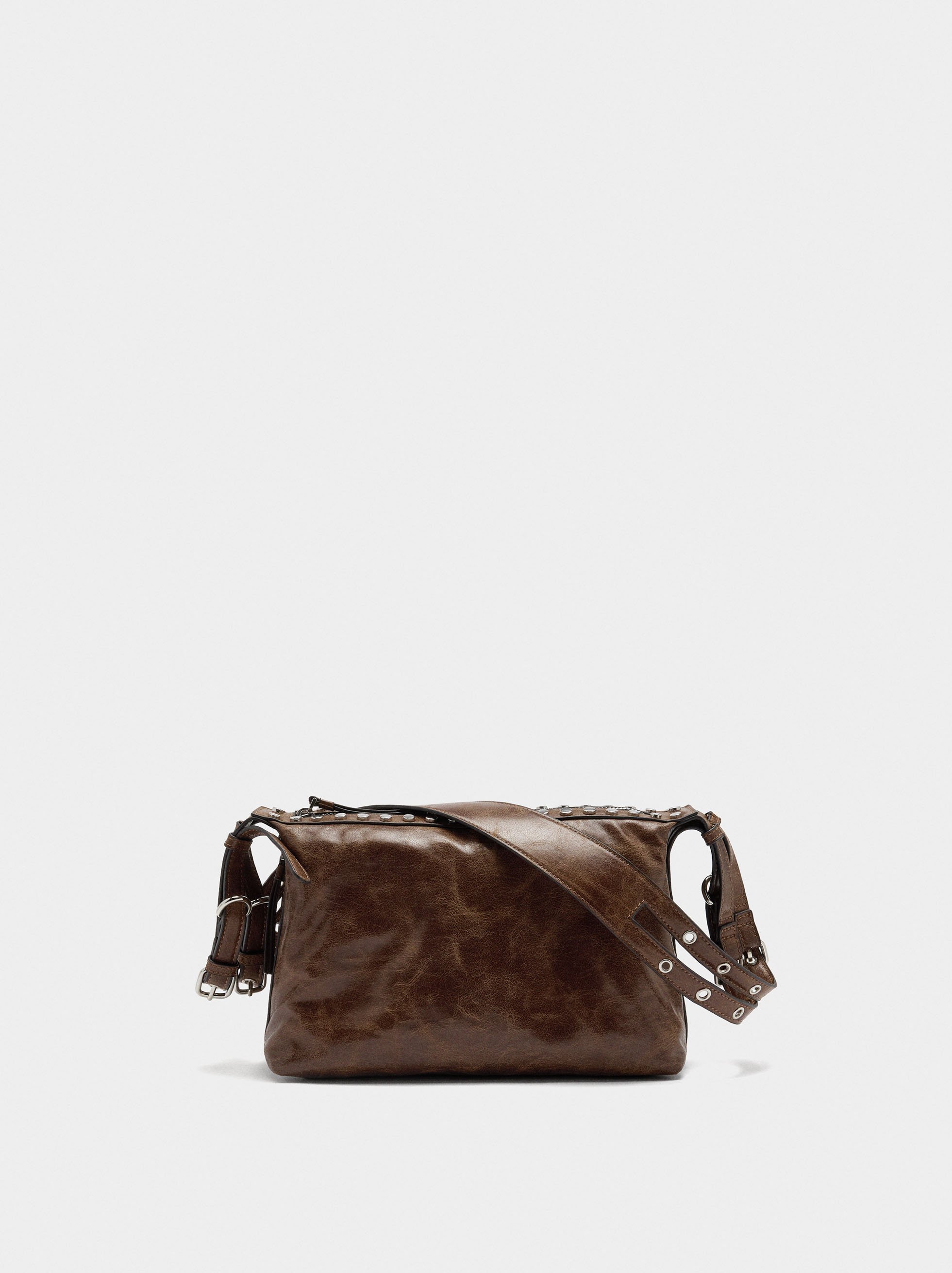 Sac d'épaule avec clous image number 0.0