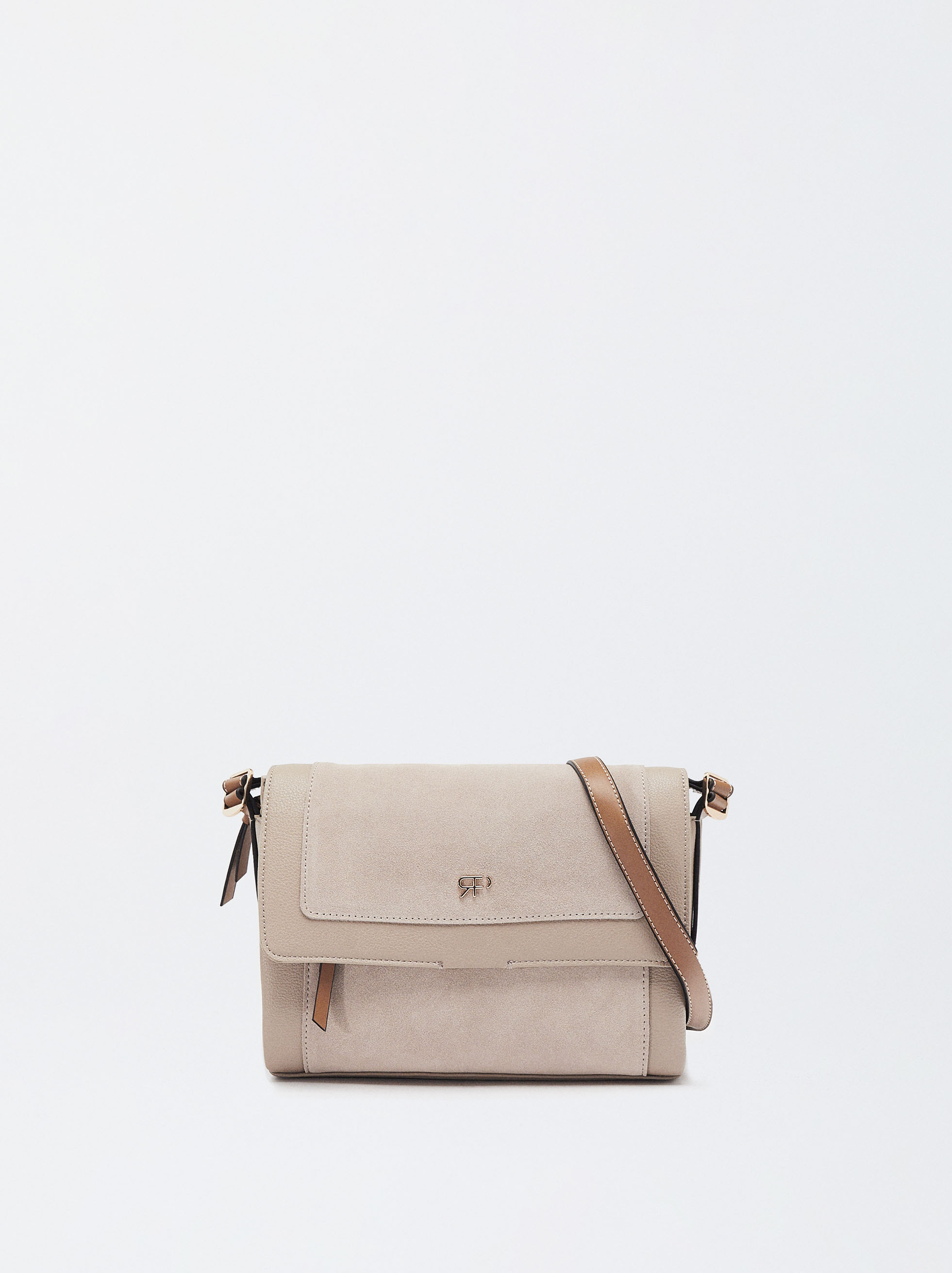 Suede Crossbody Bag image number 0.0