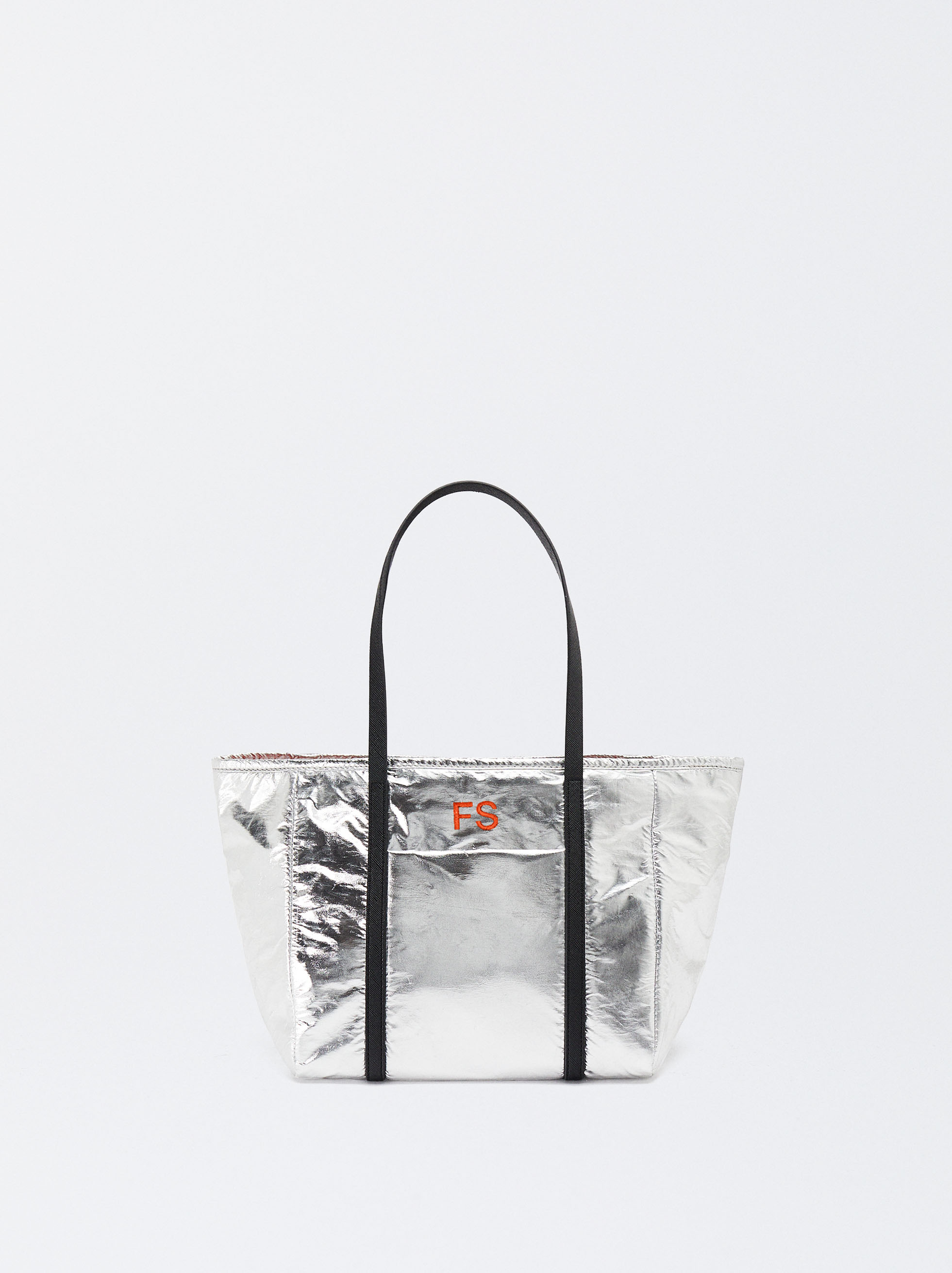 Personalized Metallic Shopper Bag M image number 0.0
