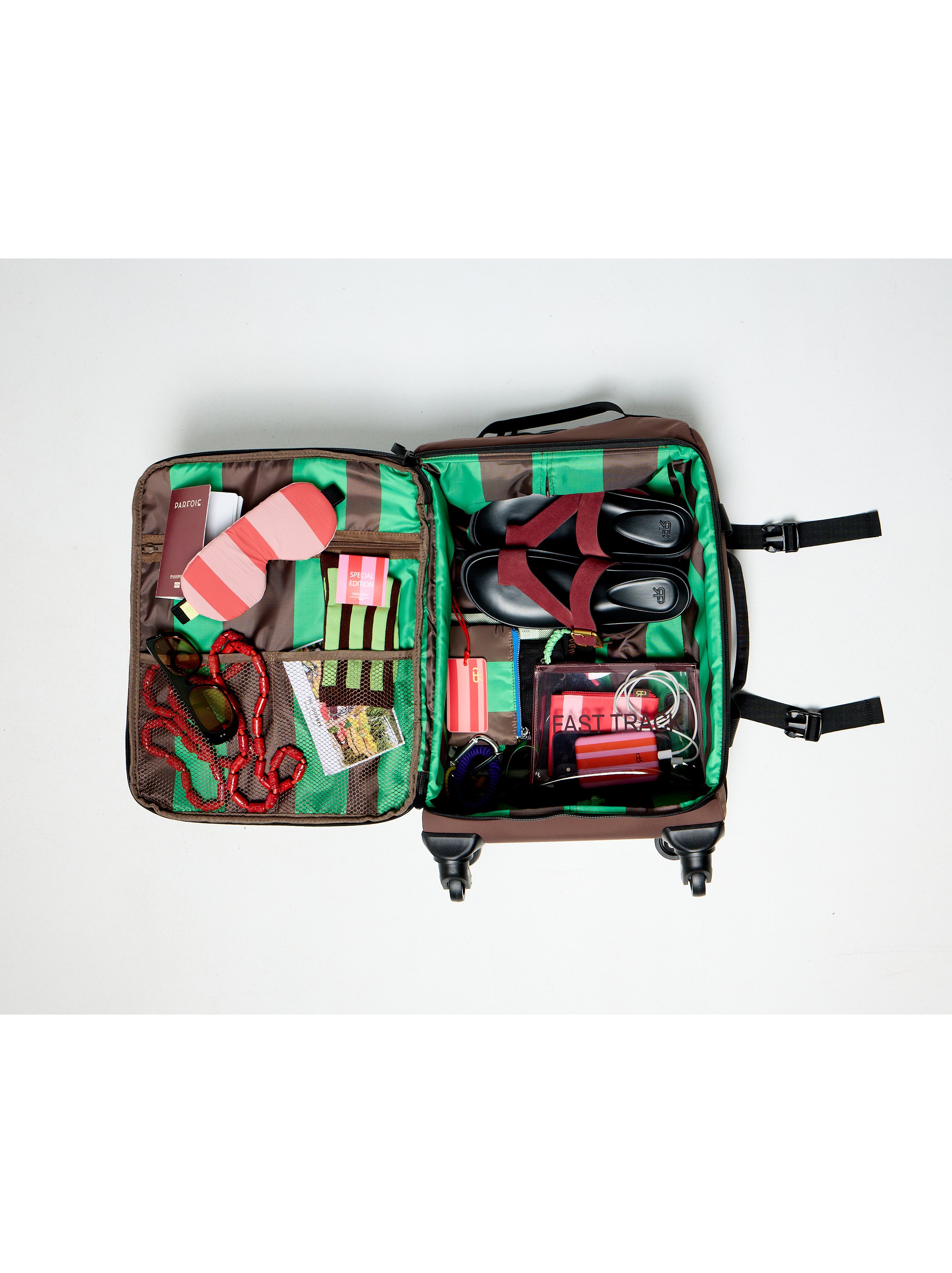 Nylon travel trolley
