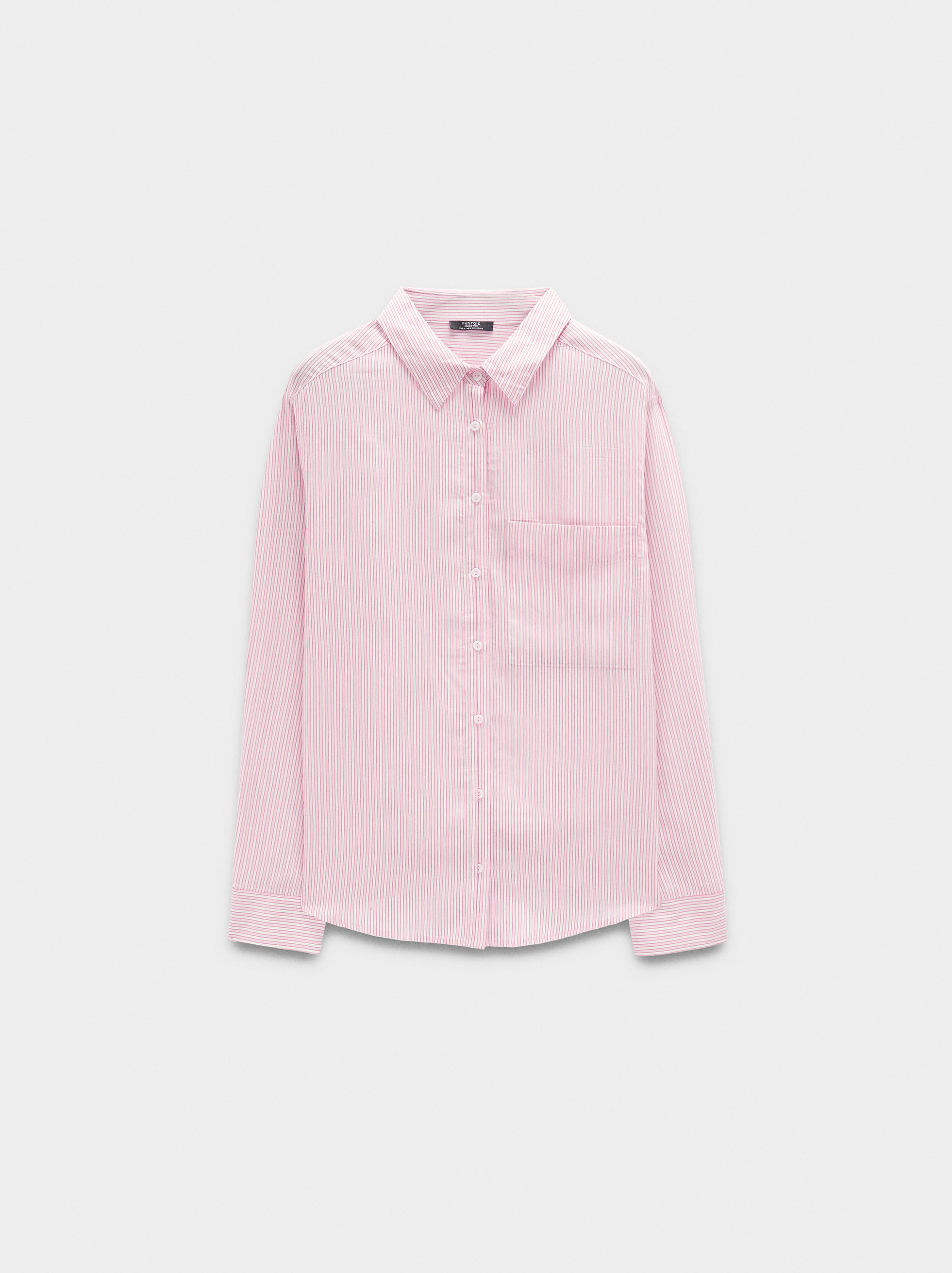 Shirt with pinstripe image number 5.0