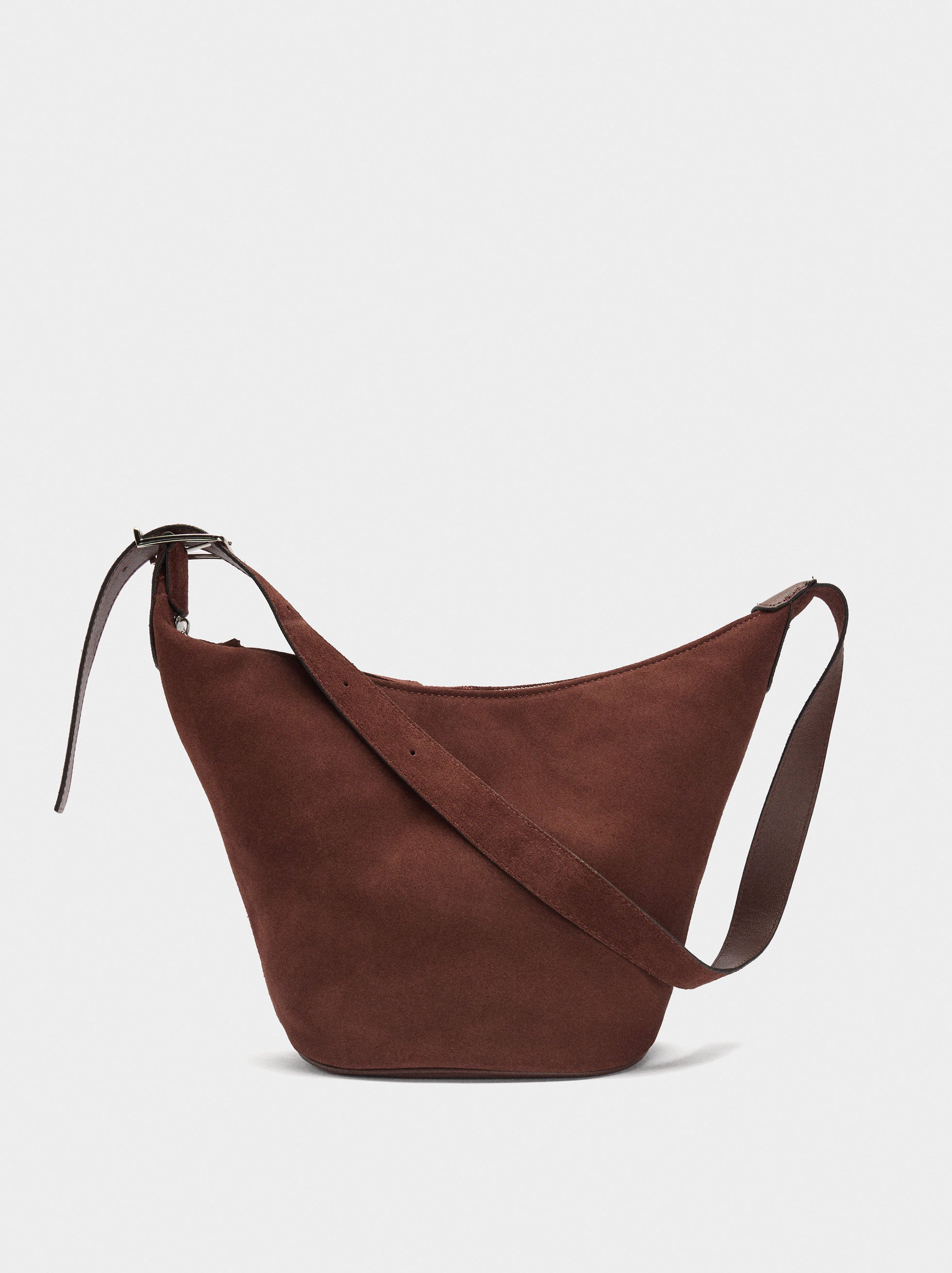 Smooth leather crossbody bag image number 0.0