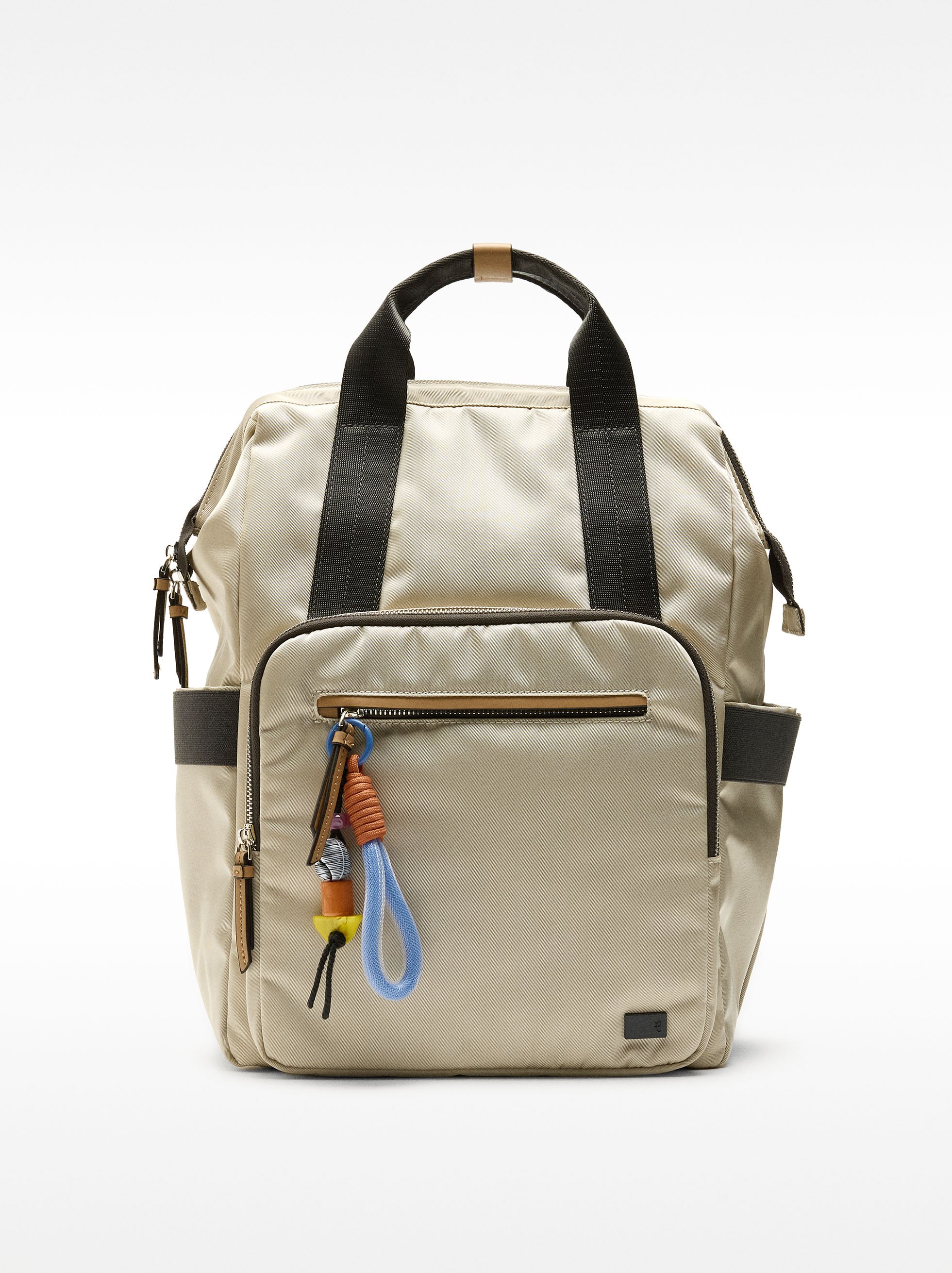Nylon-effect backpack for 13" laptop image number 0.0
