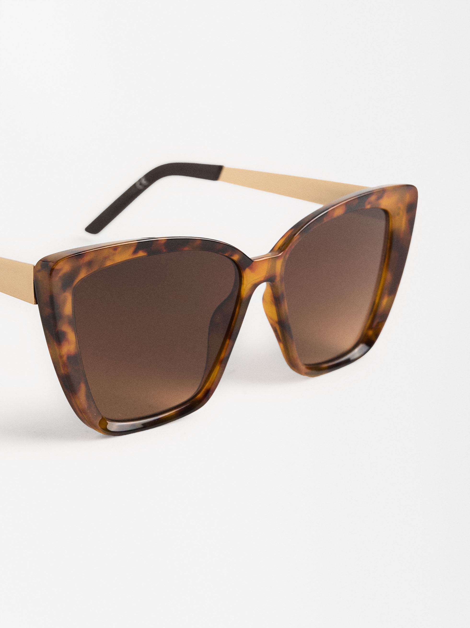 Butterfly sunglasses, Brown, hi-res