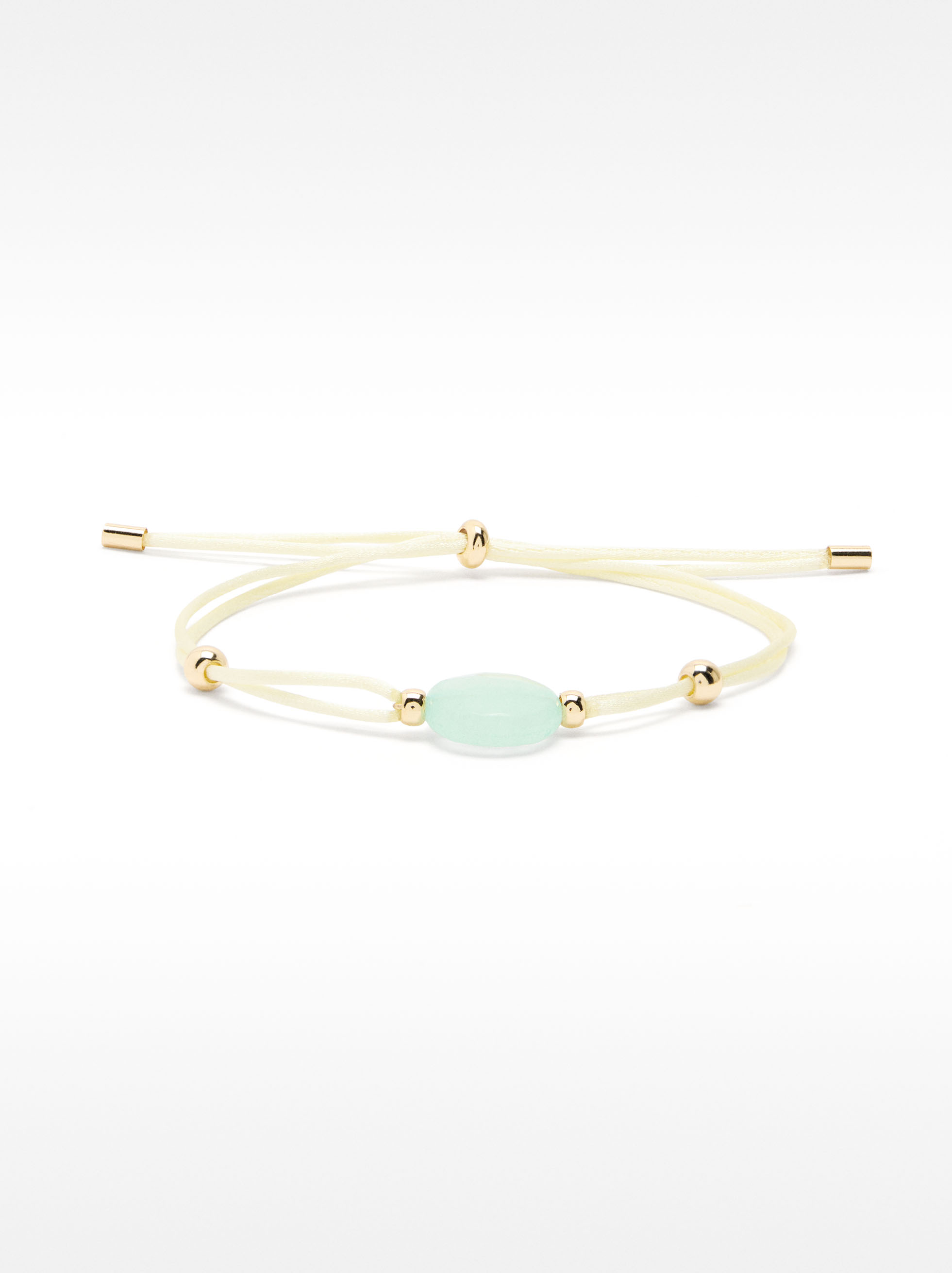 Pulsera ajustable con piedras image number 0.0