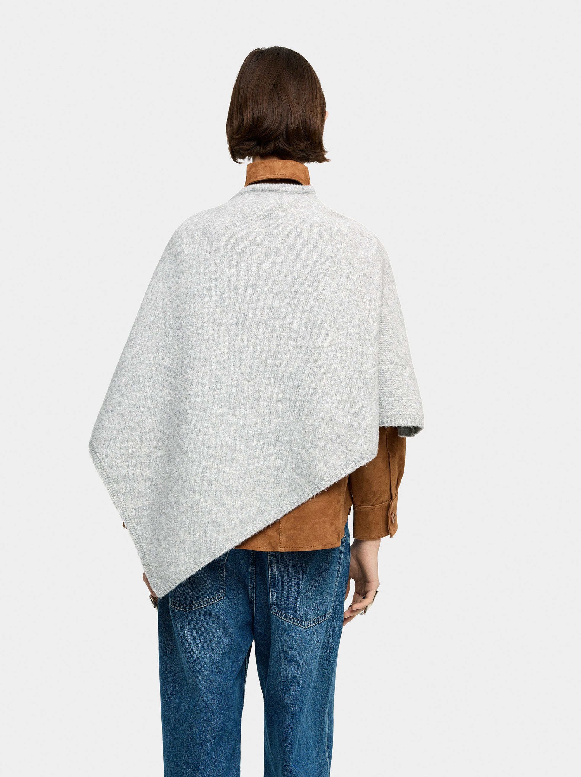 Cape avec maille asymétrique image number 3.0