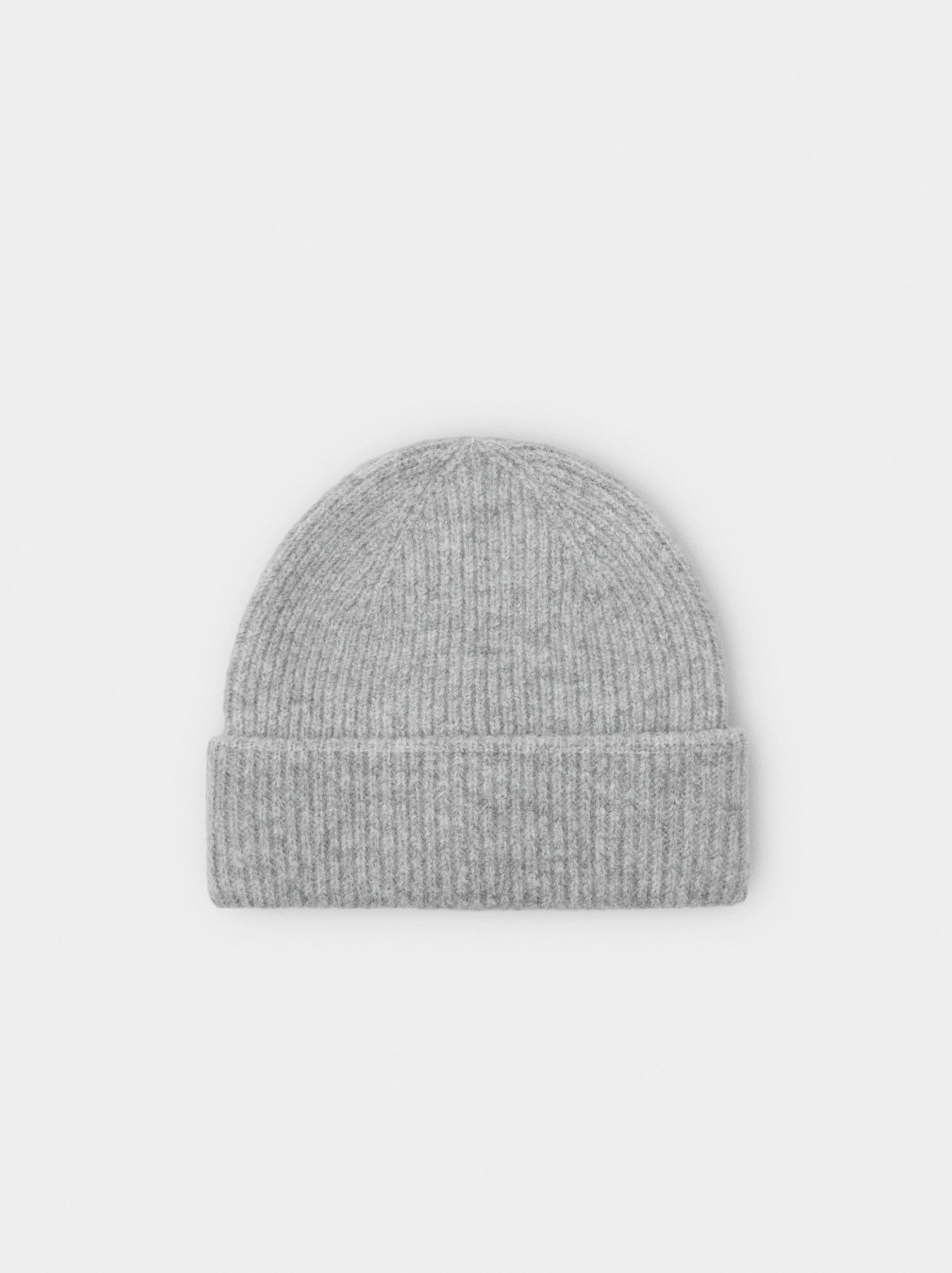 Gorro aus geripptem Material mit Bündchen image number 0.0