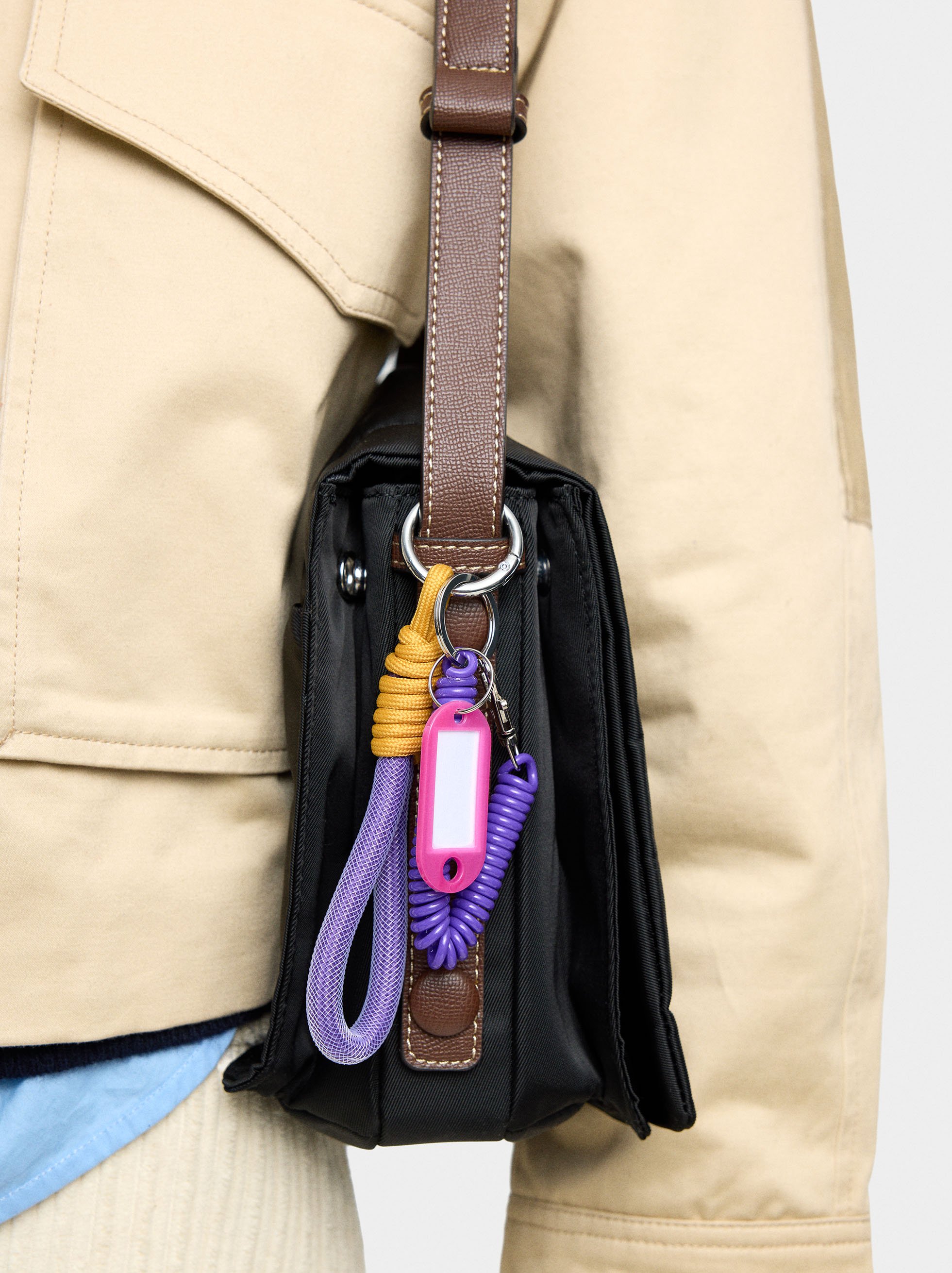 Bolso bandolera de nylon S image number 1.0