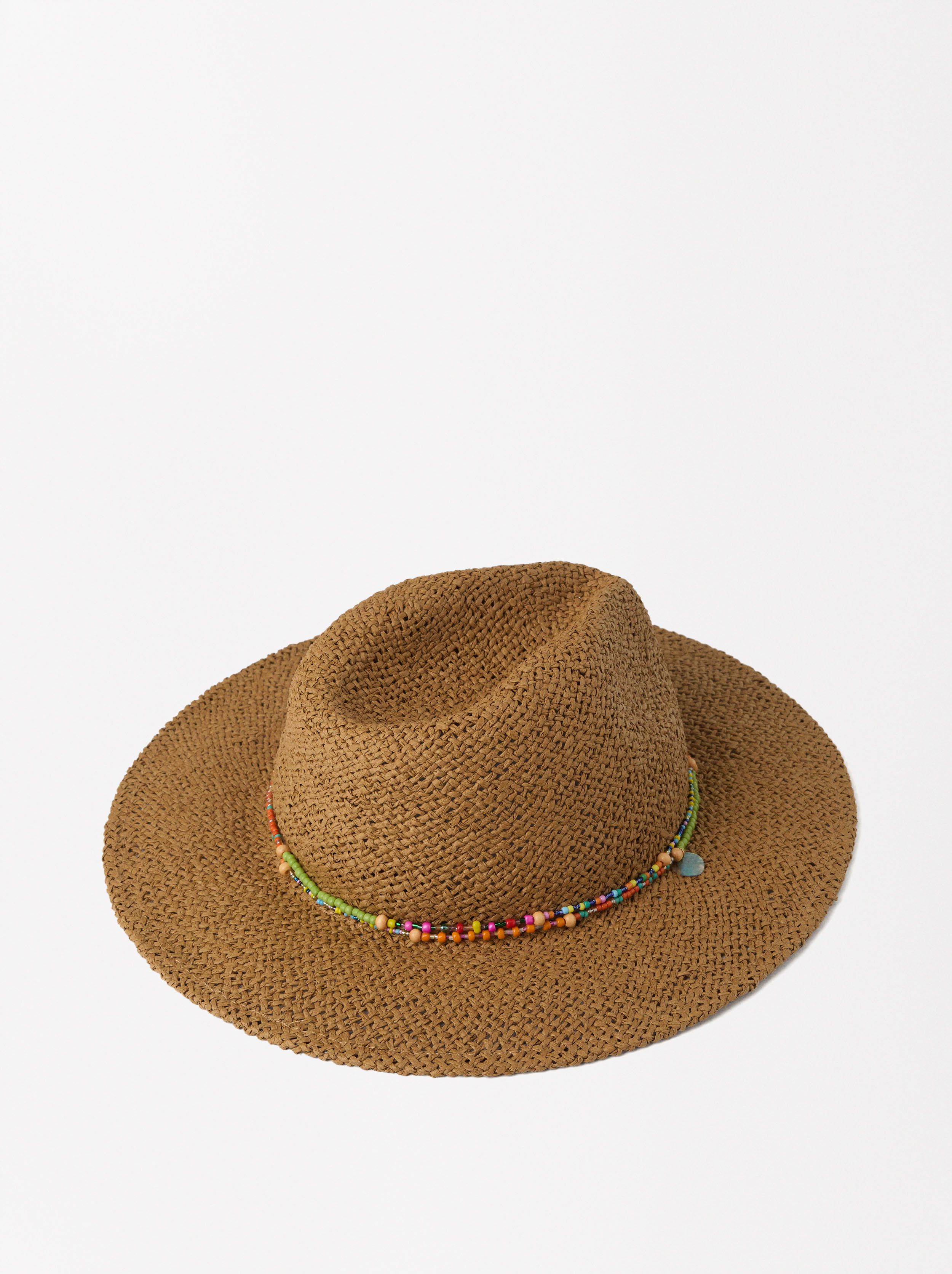 Straw-effect hat image number 2.0