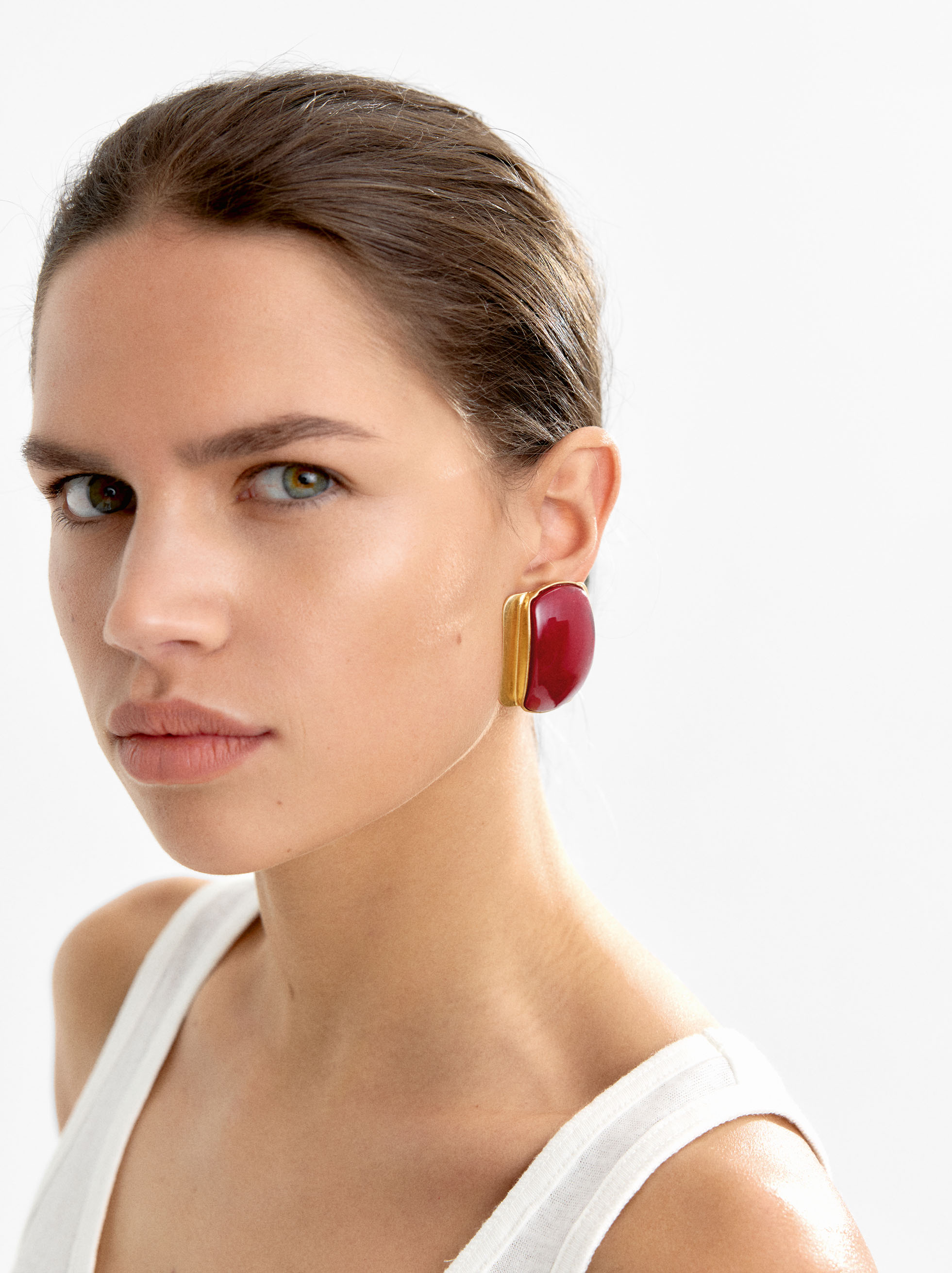 Maxi rectangular earrings image number 1.0